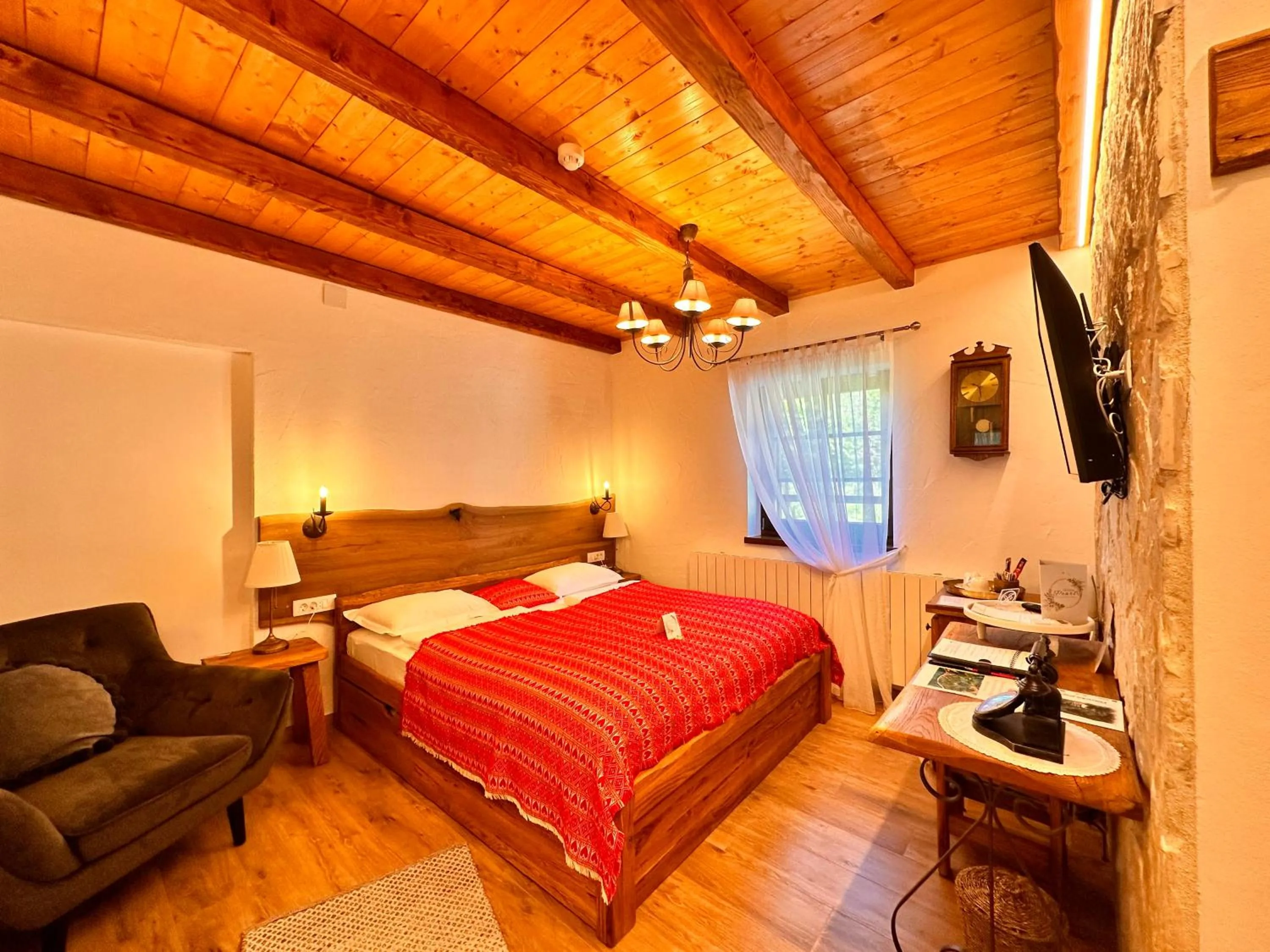 Bedroom, Bed in Boutique Villa Pearl of Plitvice, Plitvice Lakes