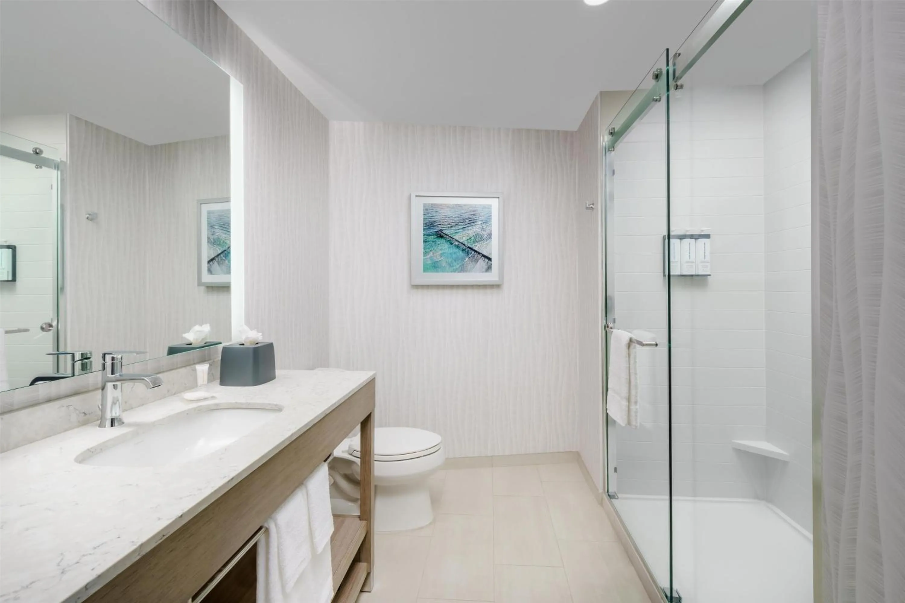 Bathroom in Hyatt Place Panama City Beach - Beachfront