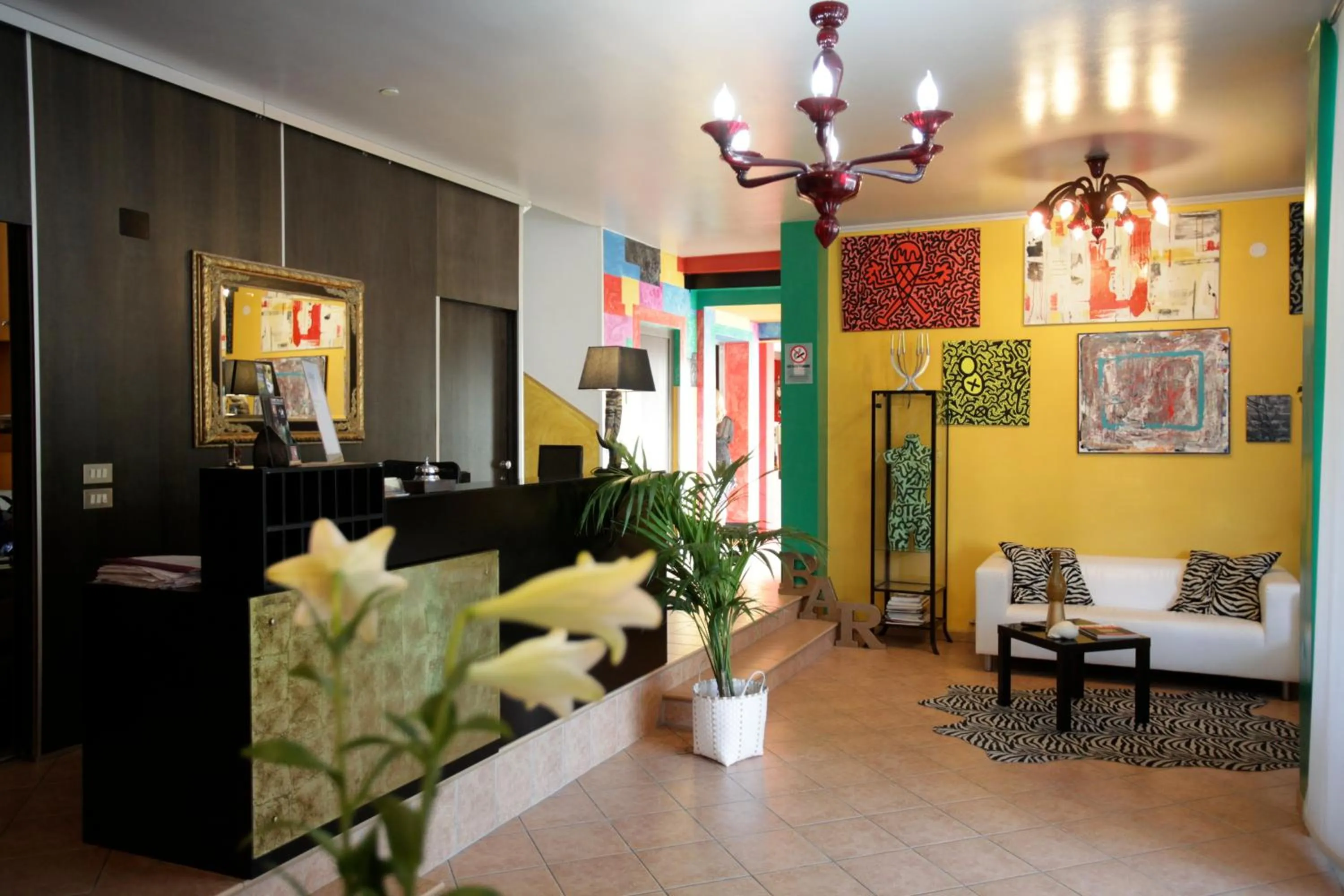 Lobby or reception in Art Hotel