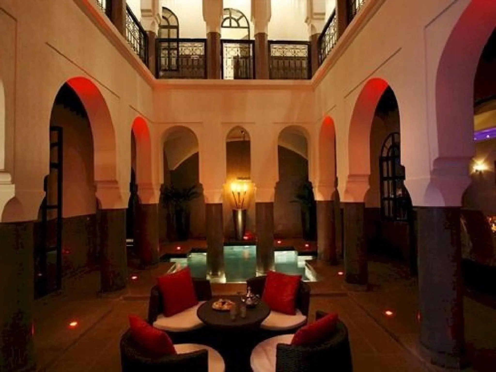 Communal lounge/ TV room in Riad Carllian