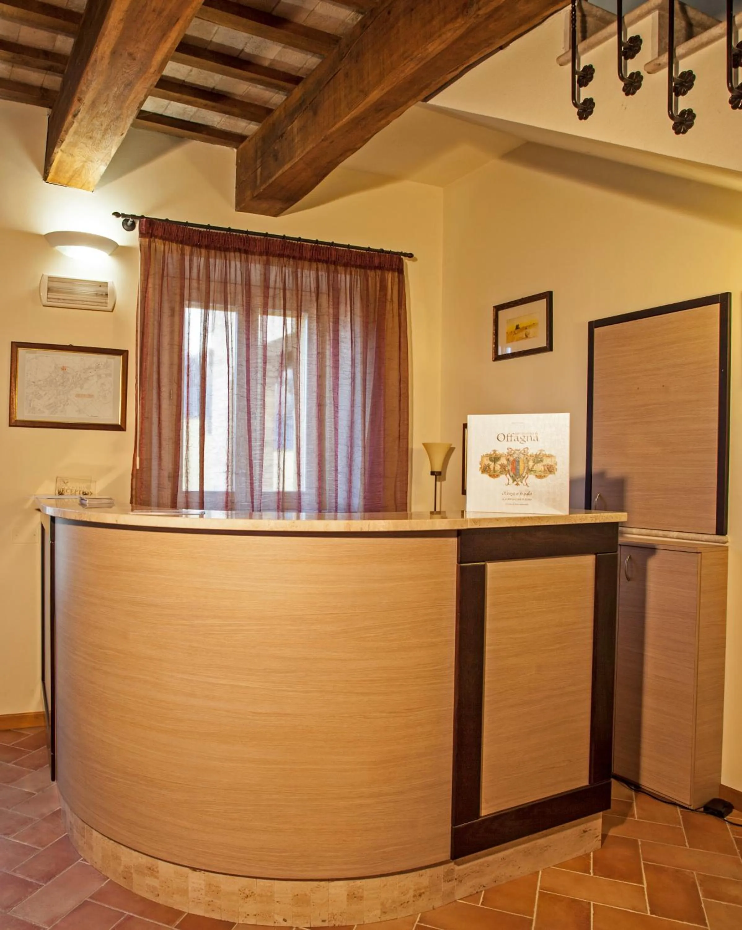 Lobby or reception in Il Ristoro Del Viandante