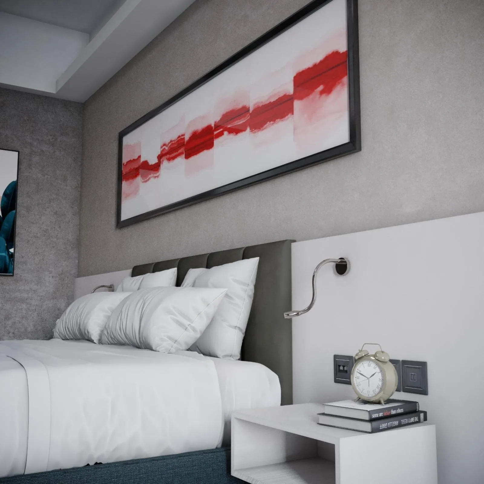 Bed in SPARK HOTEL RESIDENCE KONYA