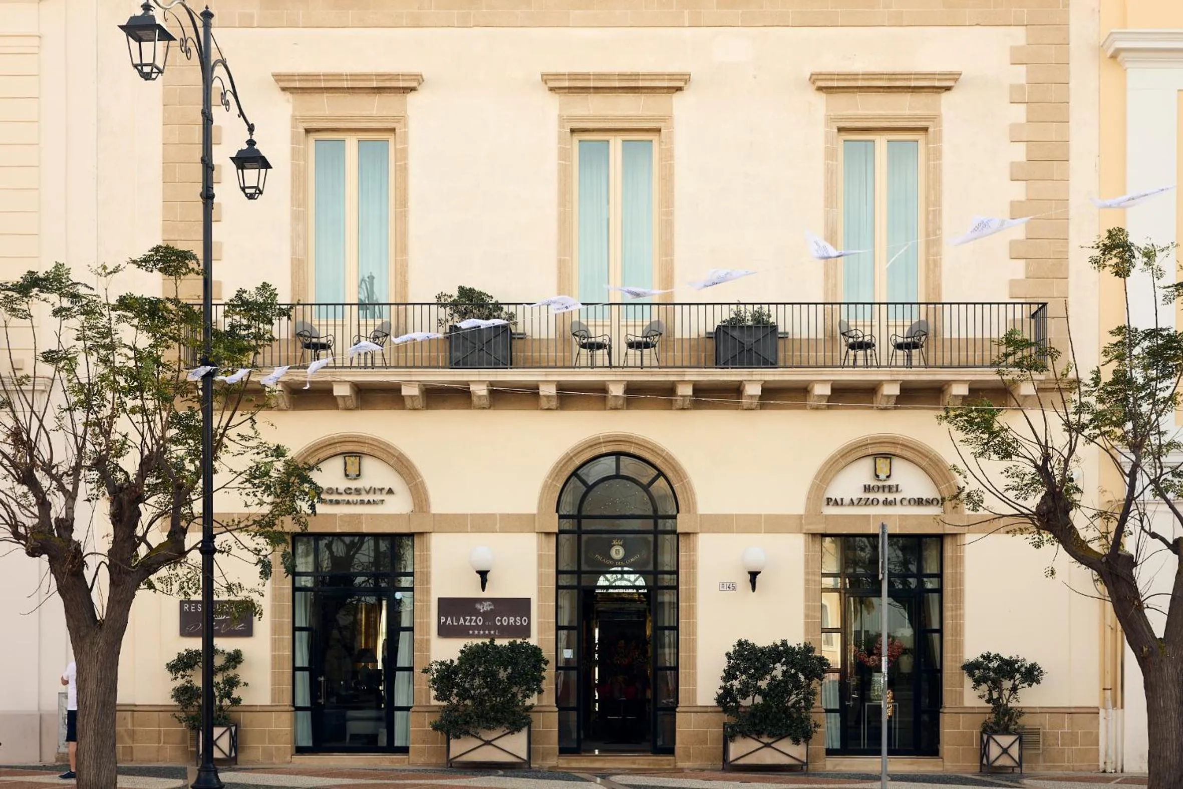 Property building in Palazzo del Corso – Boutique Hotel