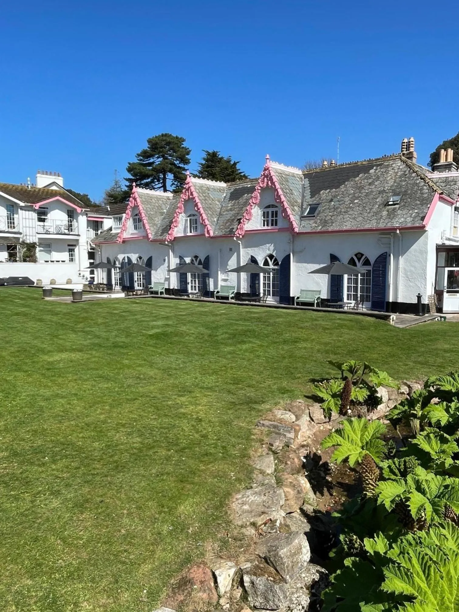 Patio in The Woodlands Hotel
