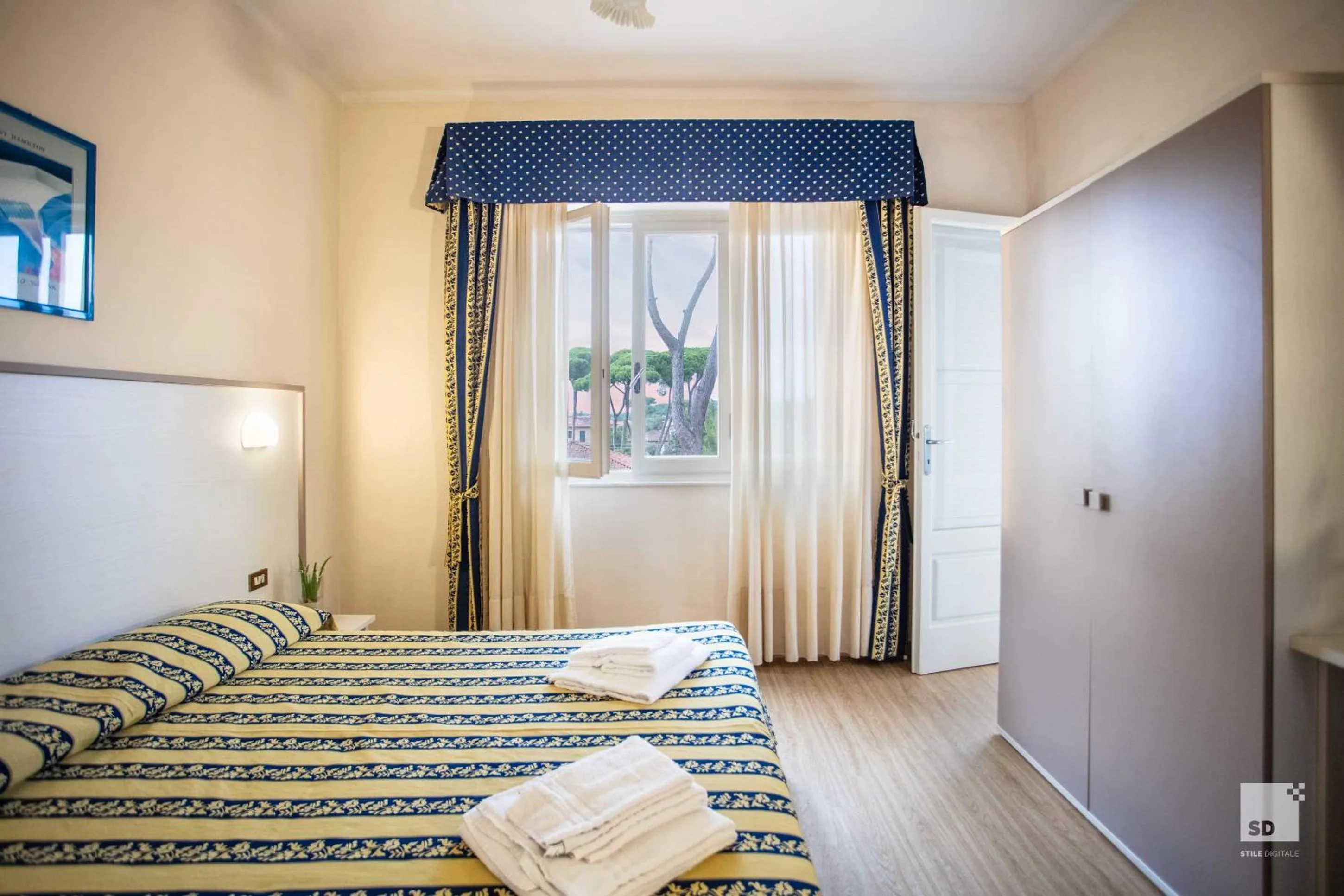 Bedroom, Bed in Hotel Venezia