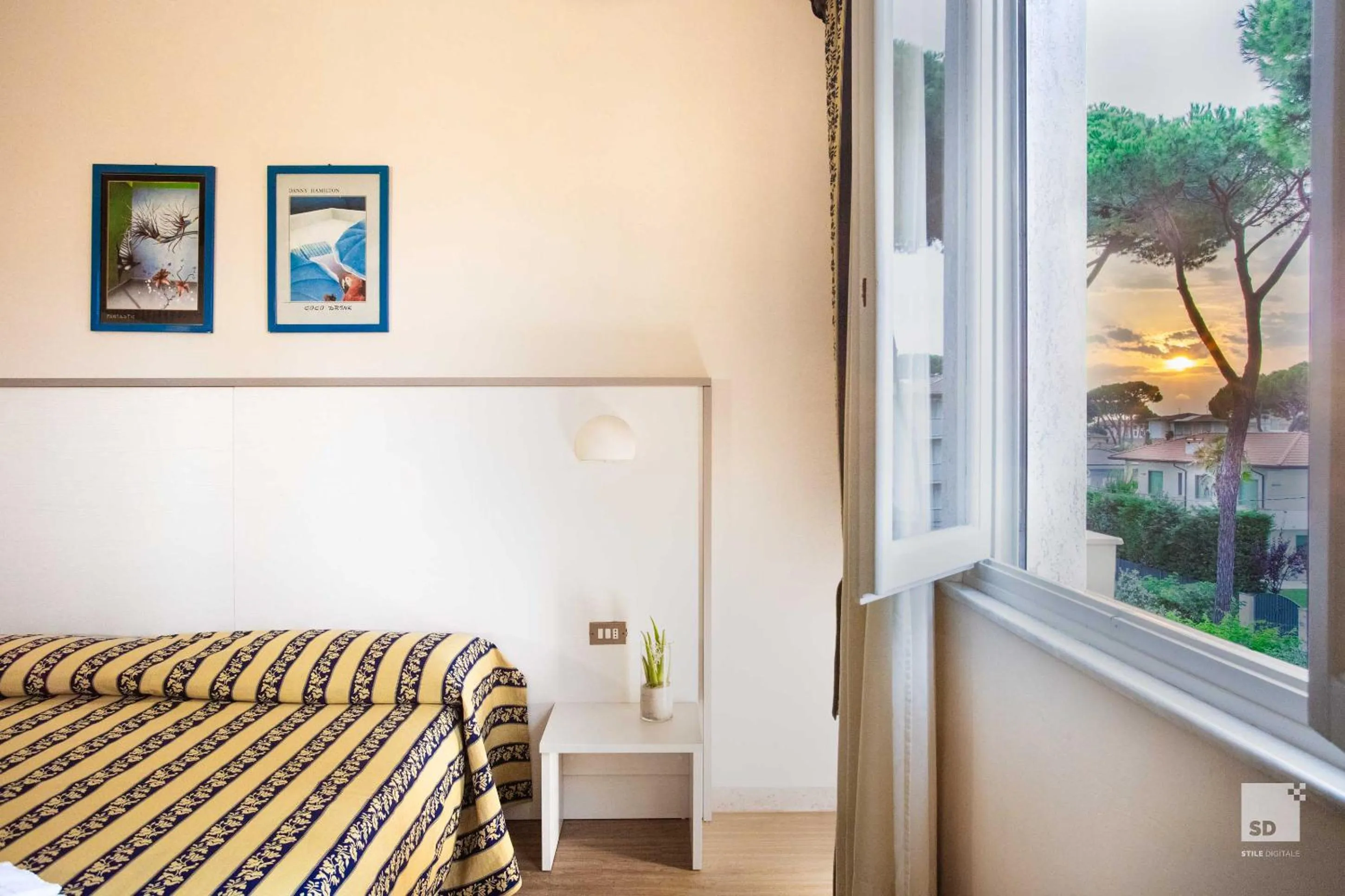 Bedroom, Bed in Hotel Venezia