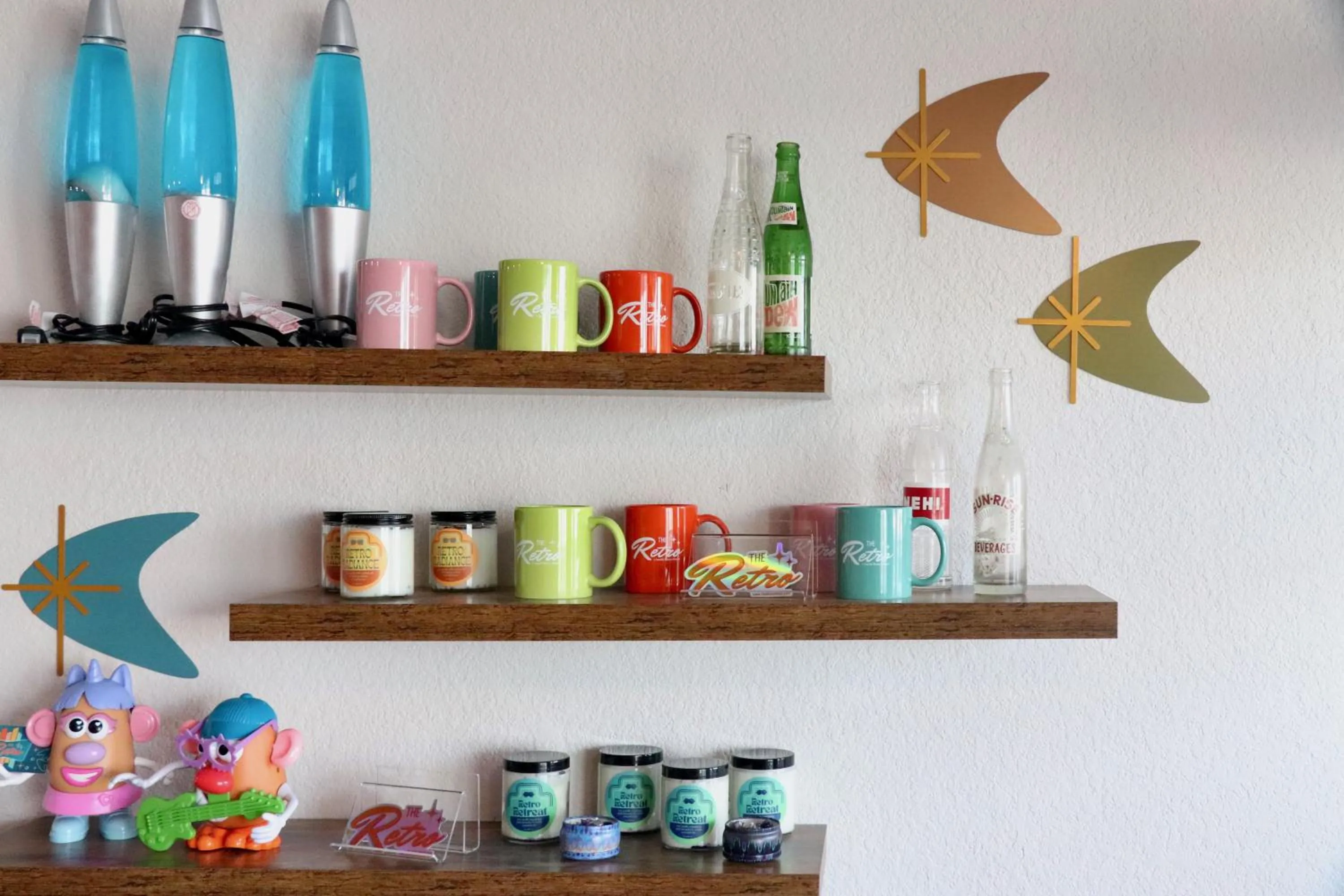 Lobby or reception in The Retro Hotel