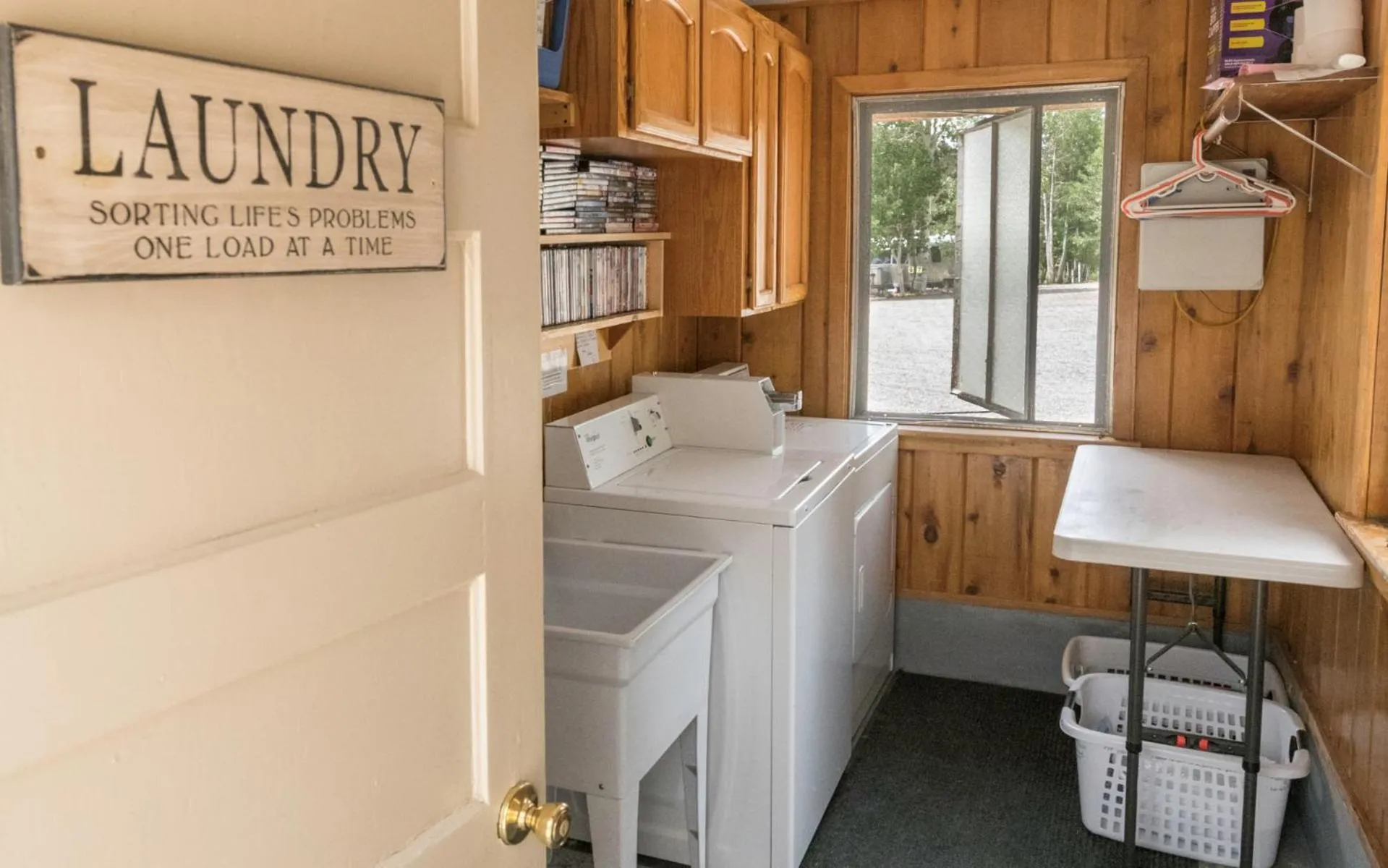 laundry in Willow Springs Resort