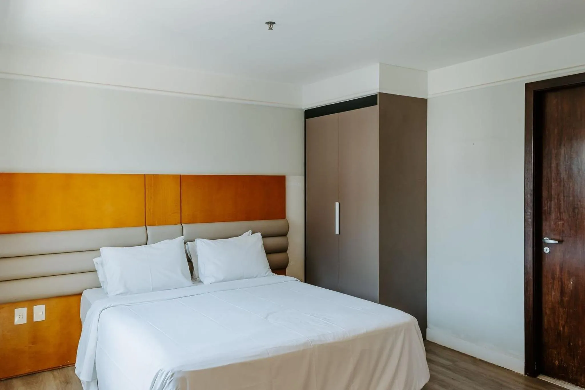 Bedroom, Bed in Xtay Privilege Botafogo - Apartamentos a 6min da praia e próximo a Copacabana