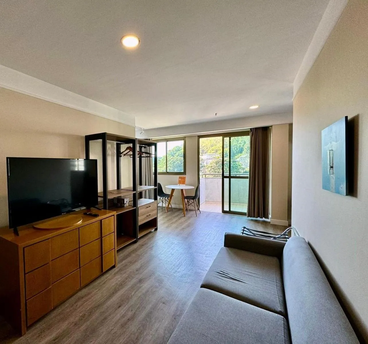 Living room in Xtay Privilege Botafogo - Apartamentos a 6min da praia e próximo a Copacabana