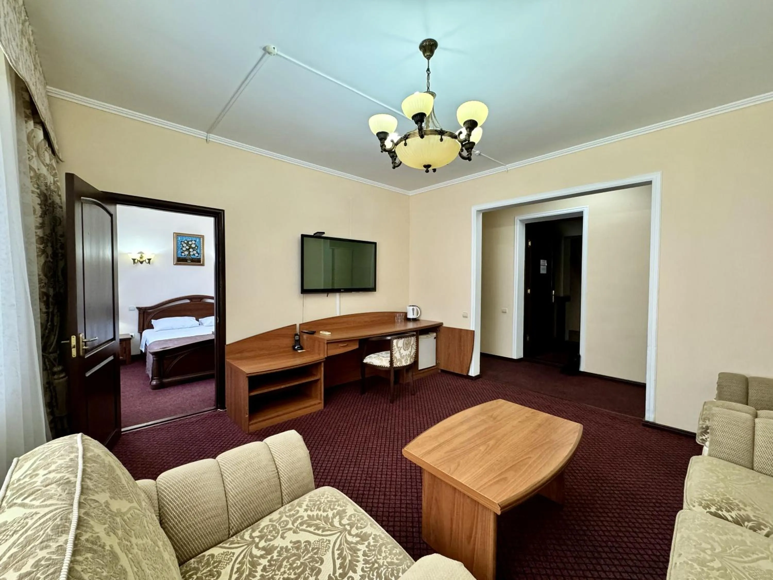 Living room in Hotel Zhambyl