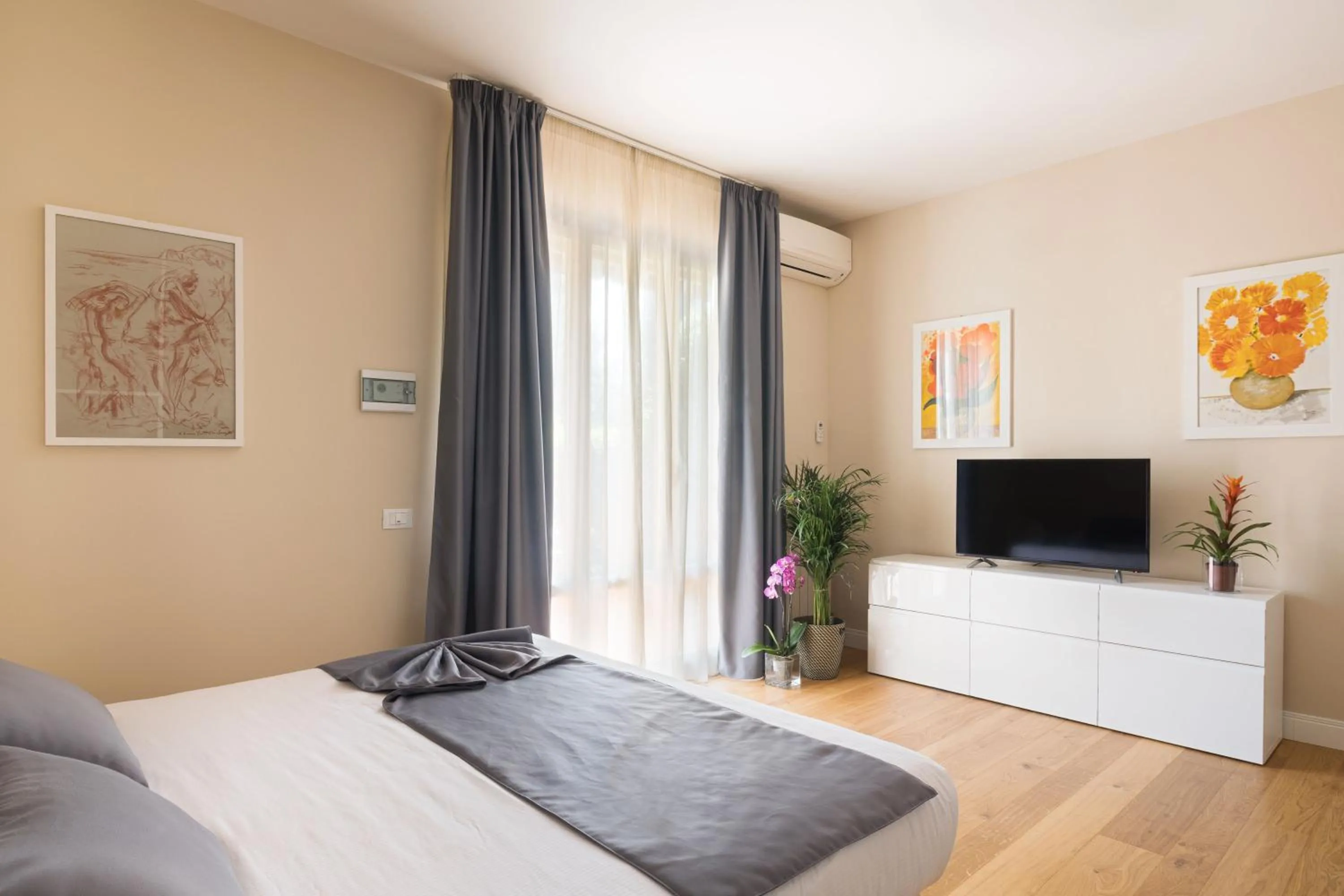 Bedroom, Bed in Residence Poggio Golf Chianti Firenze