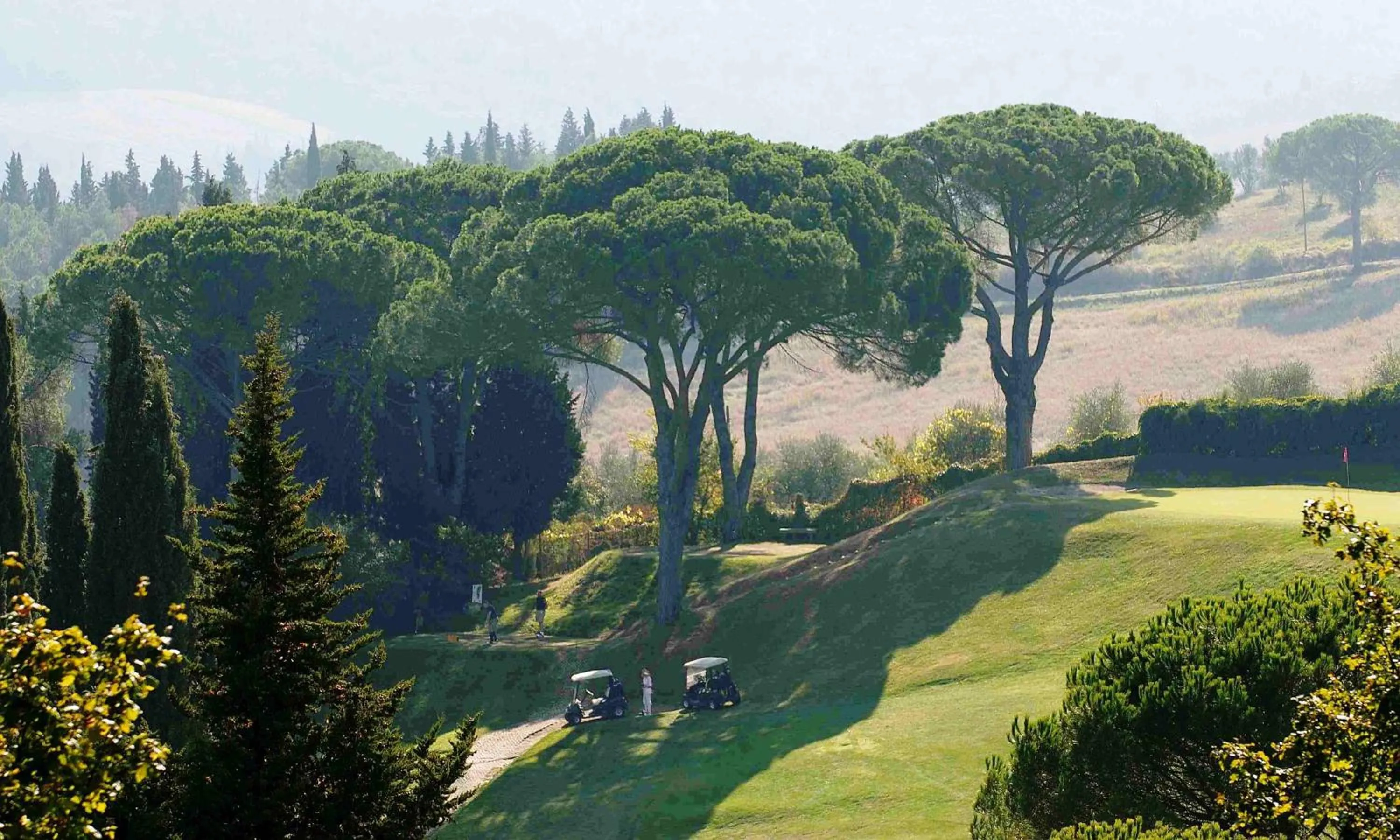 Golfcourse in Residence Poggio Golf Chianti Firenze