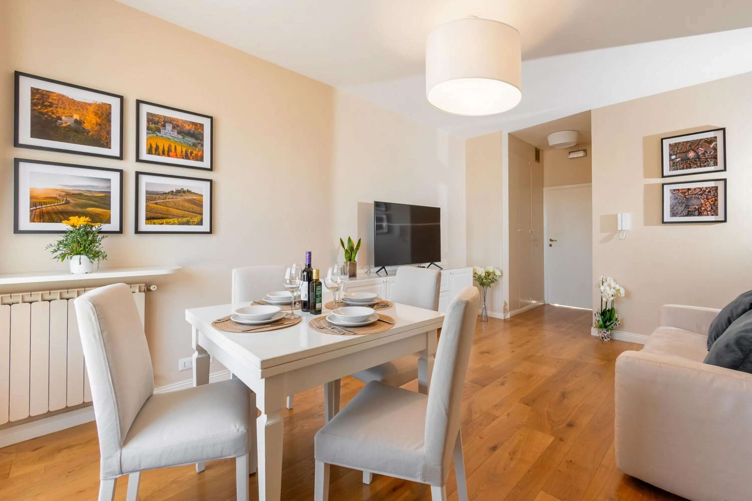 Living room in Residence Poggio Golf Chianti Firenze