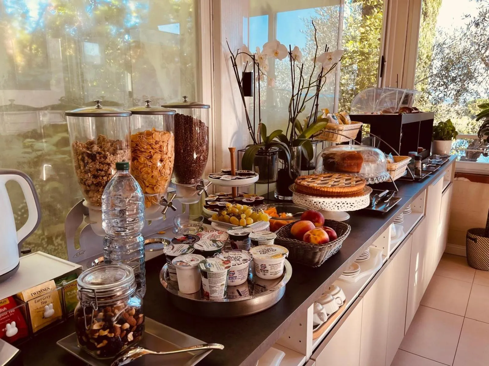 Buffet breakfast in Residence Poggio Golf Chianti Firenze