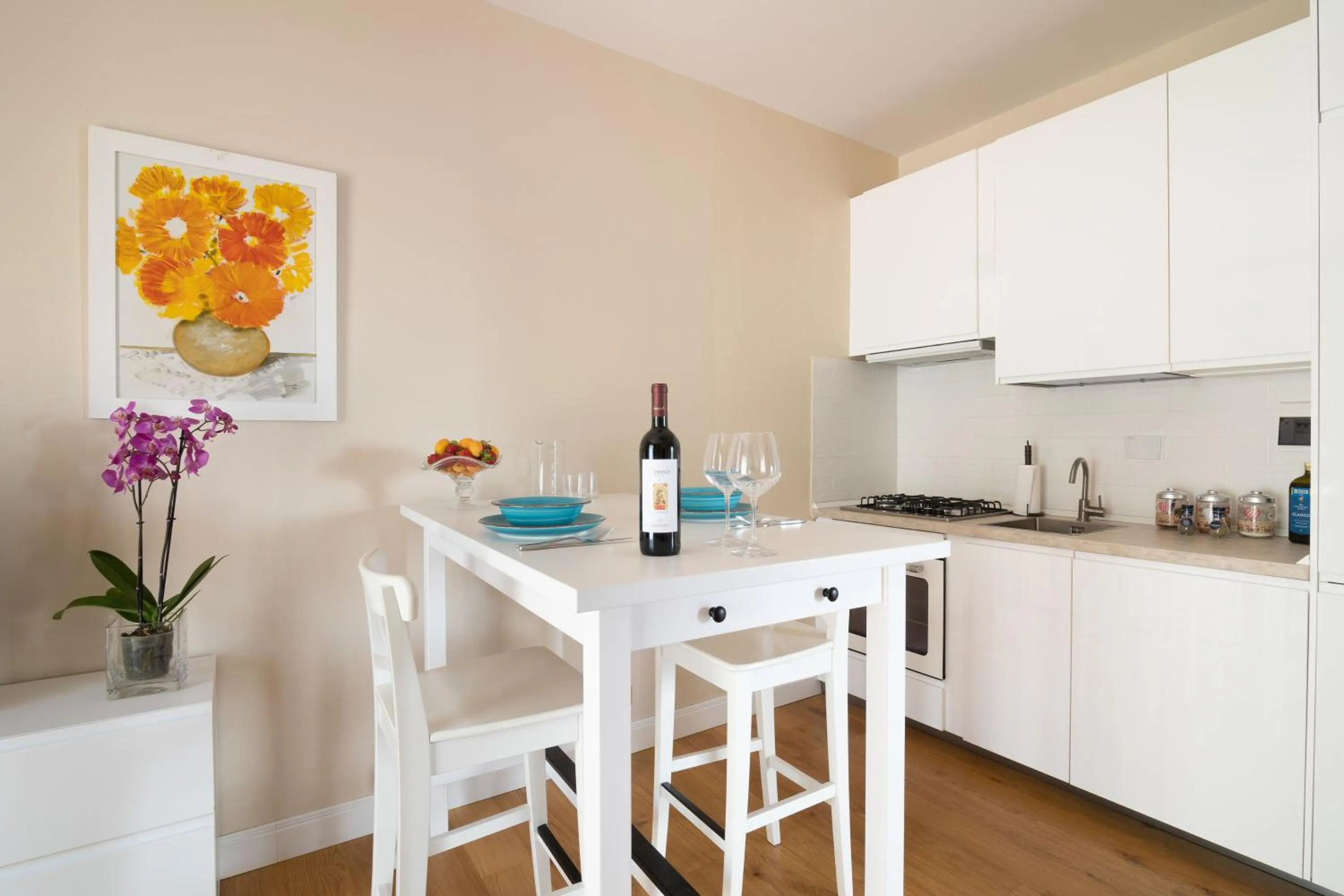 Kitchen or kitchenette in Residence Poggio Golf Chianti Firenze