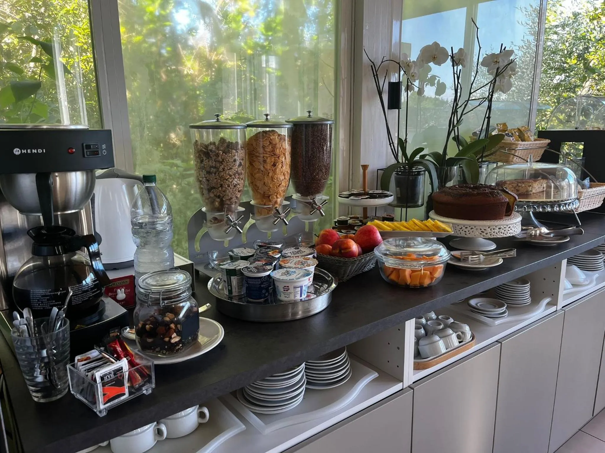 Buffet breakfast in Residence Poggio Golf Chianti Firenze