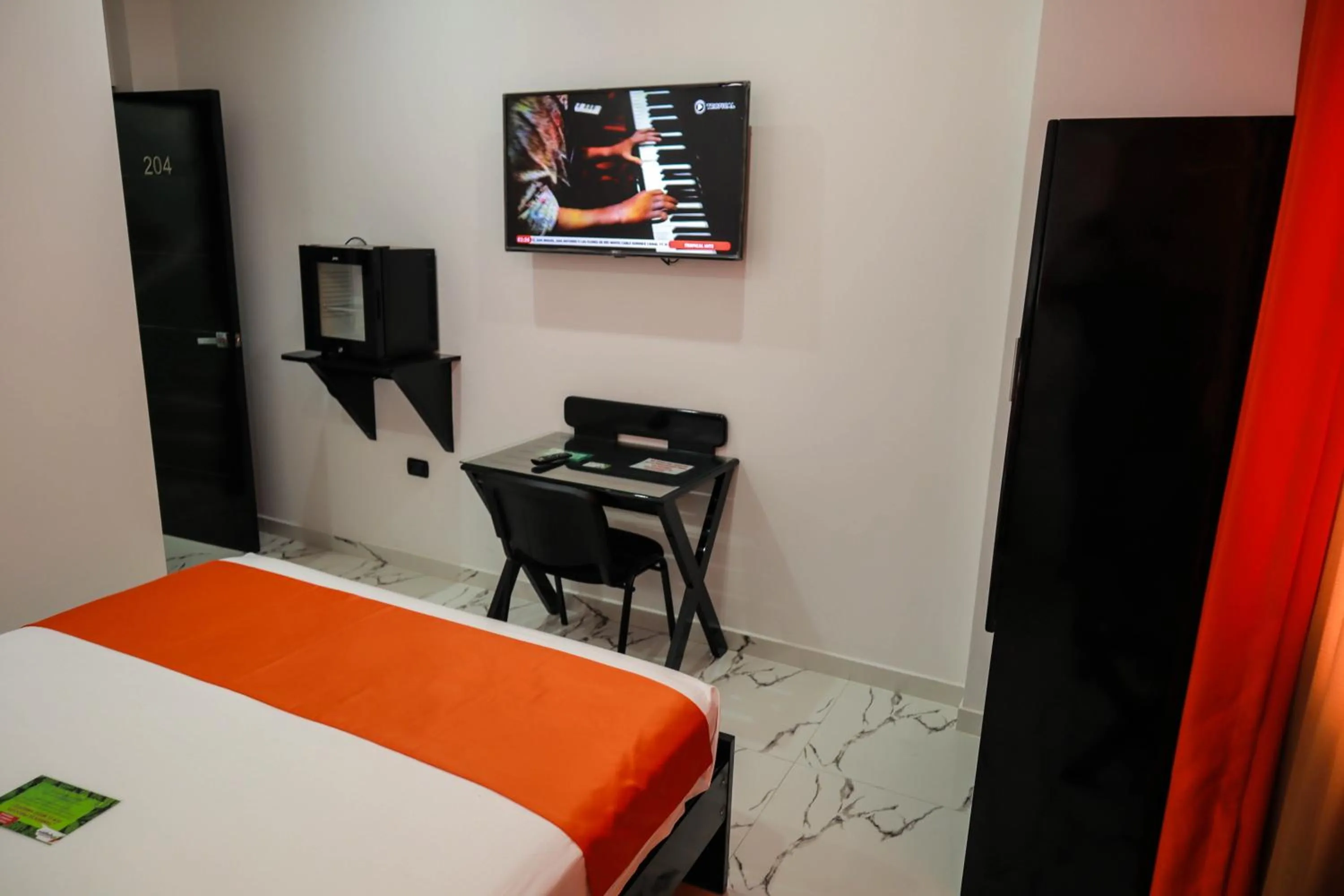 Bed in Hotel Boutique Papagayo