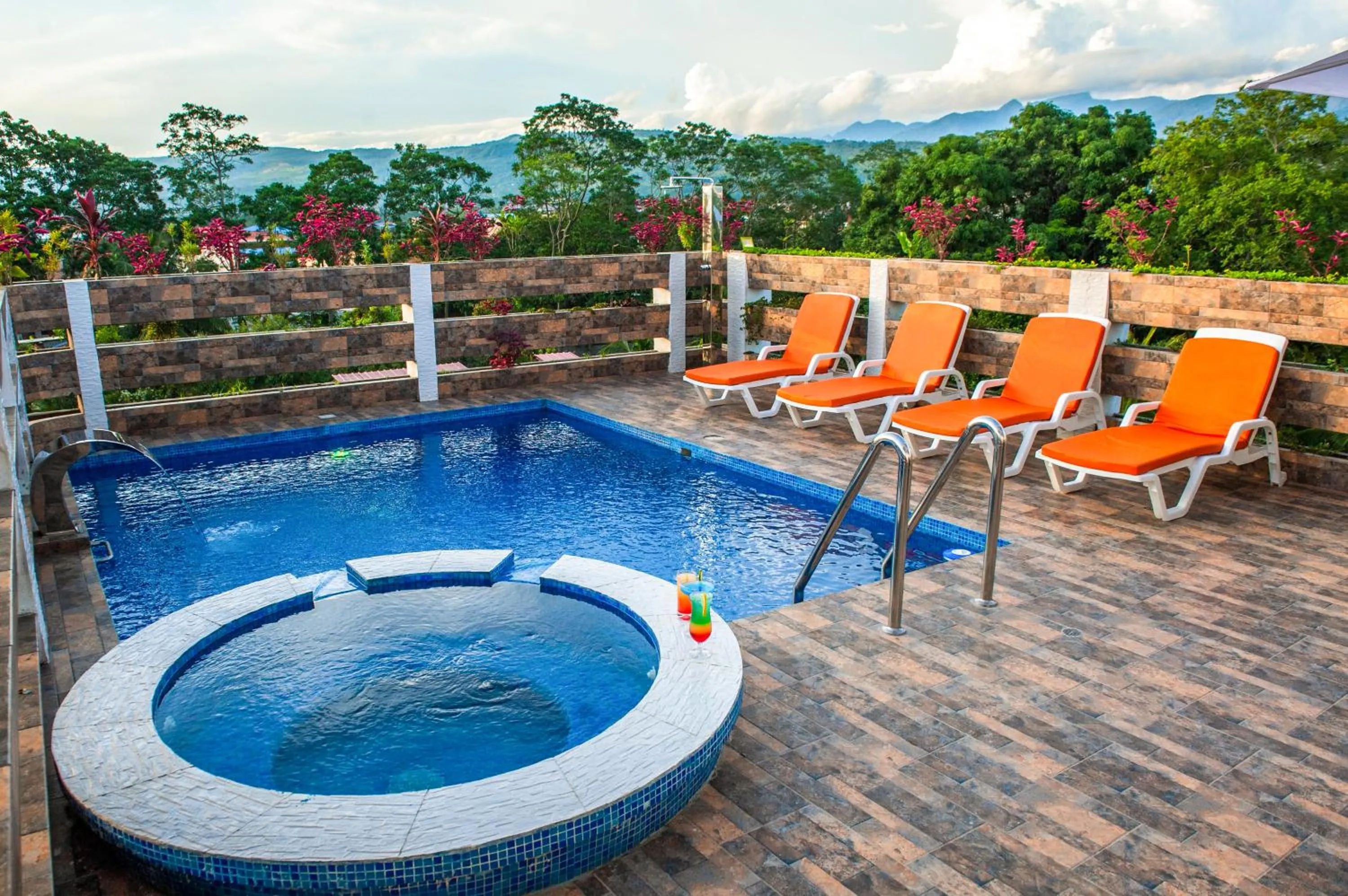 Balcony/Terrace in Hotel Boutique Papagayo