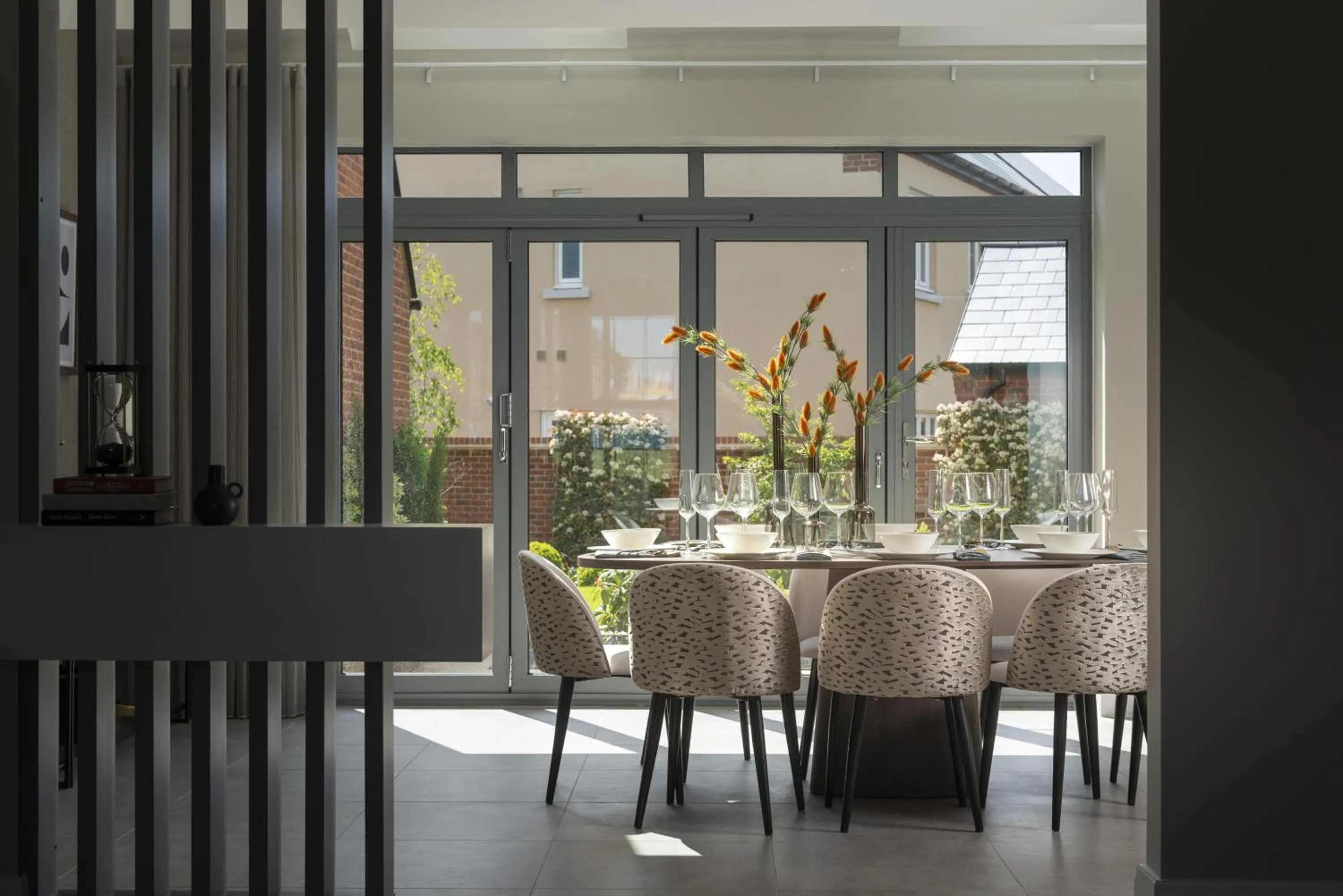 Dining area in The Heyford Hotel