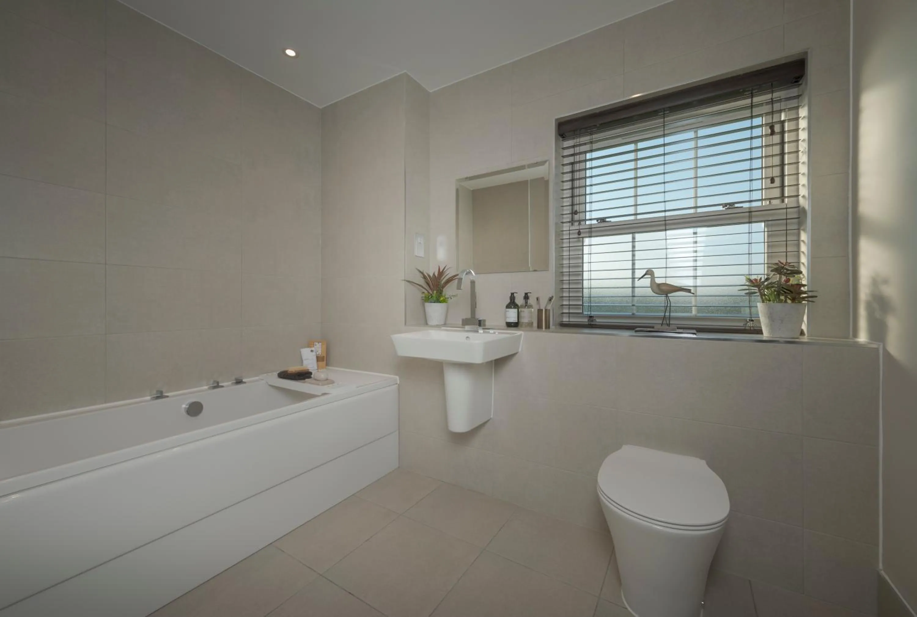 Bathroom in The Heyford Hotel