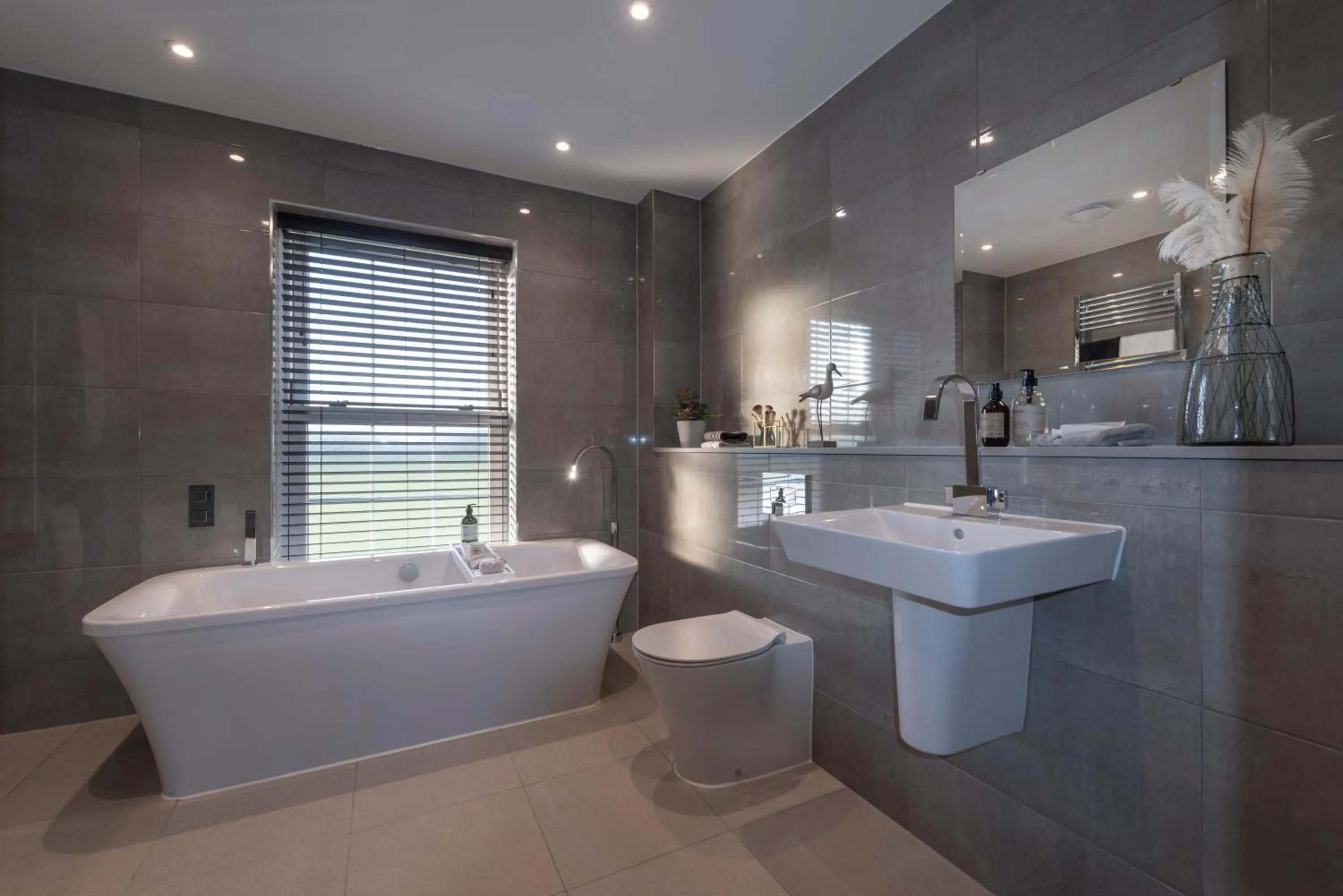 Bathroom in The Heyford Hotel