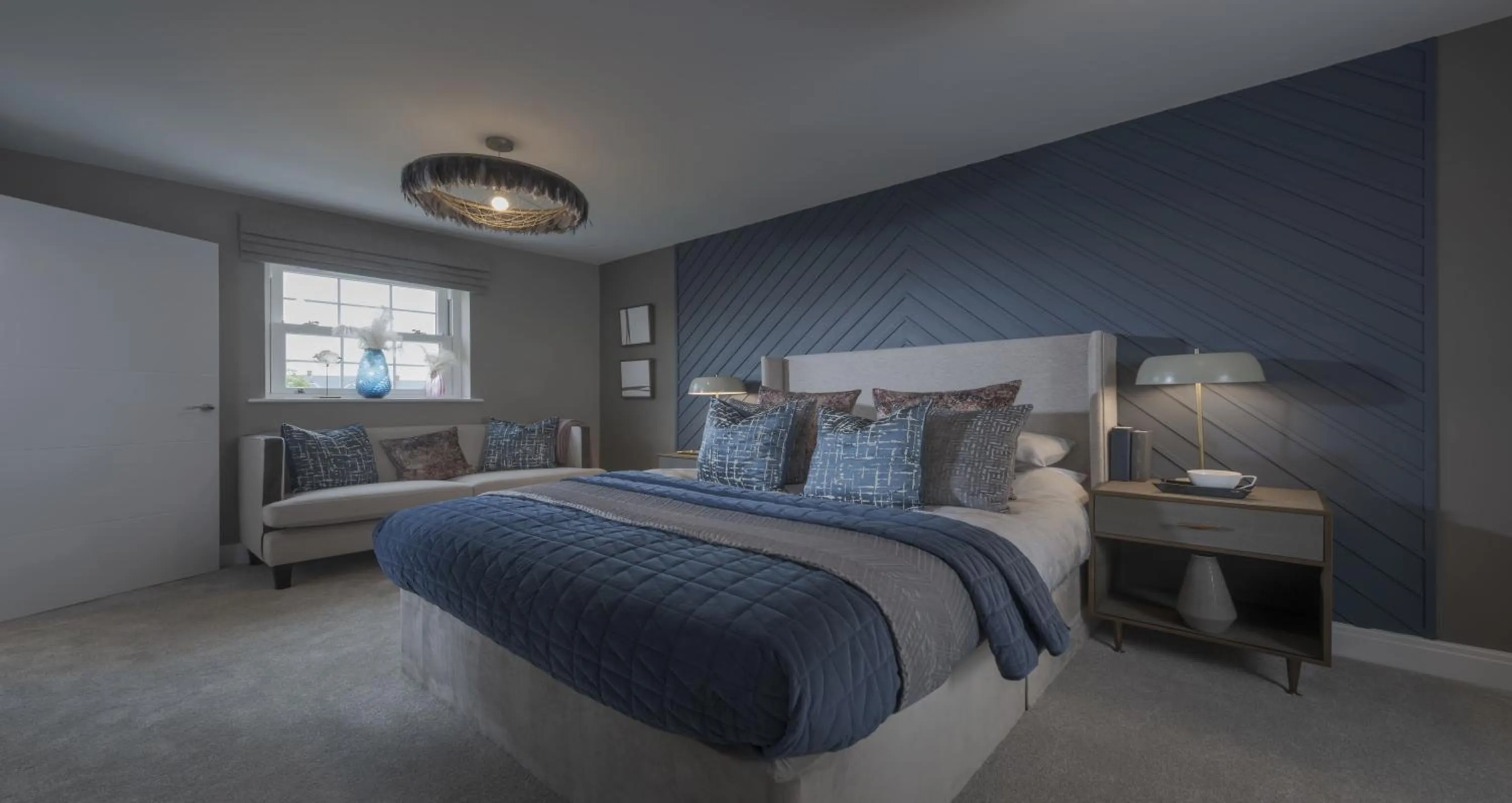 Bedroom, Bed in The Heyford Hotel