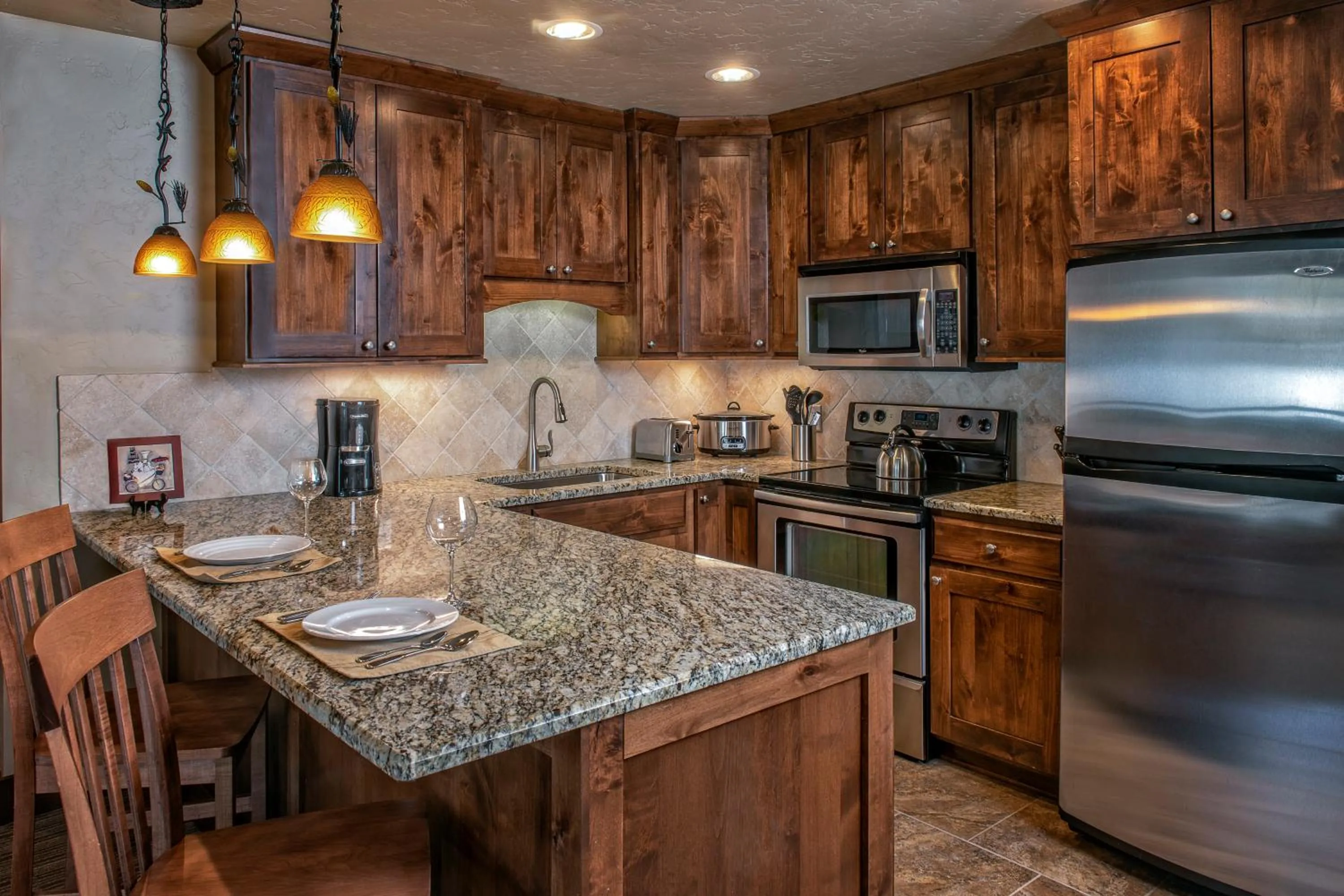 Kitchen or kitchenette in Grand Lodge on Peak 7