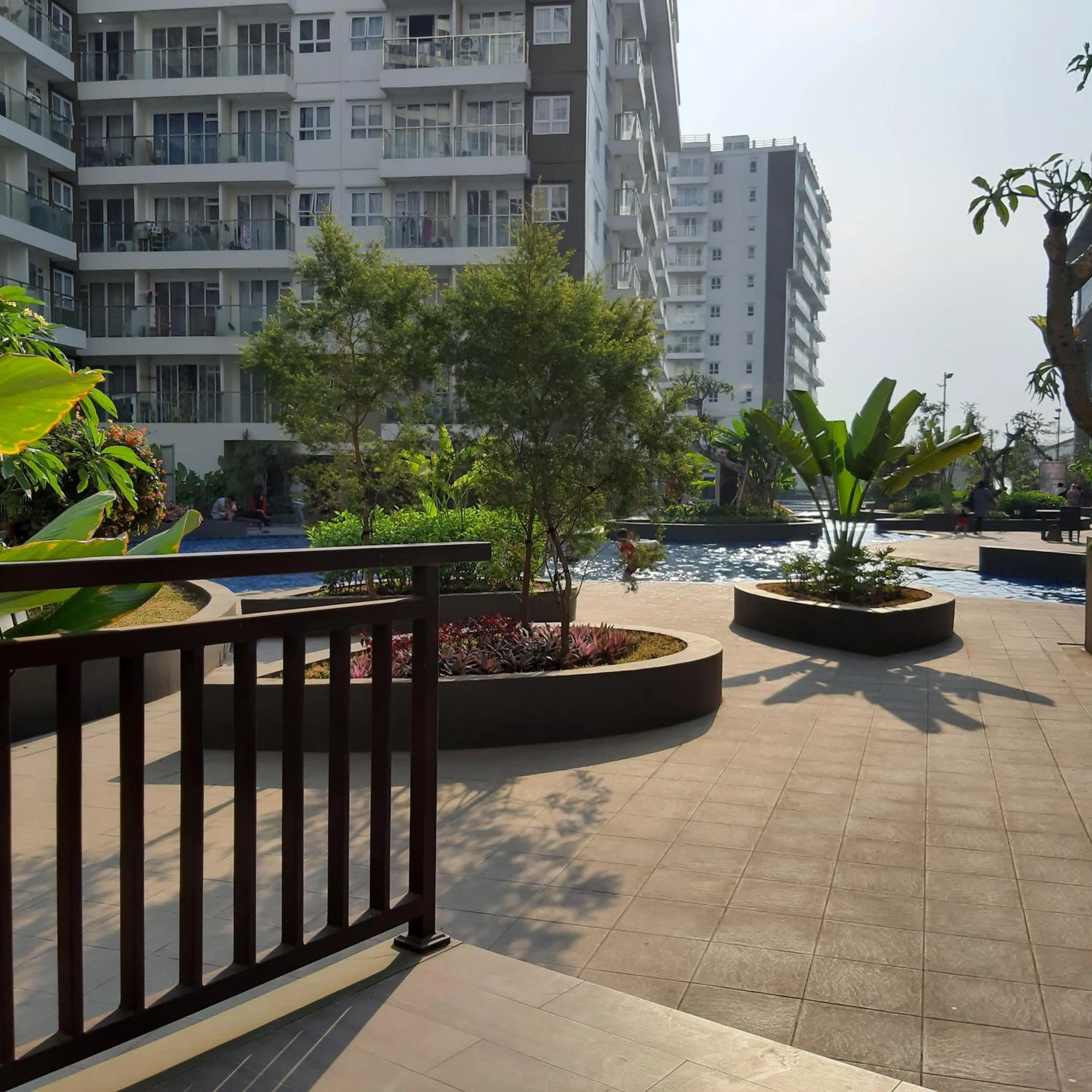Balcony/Terrace in High Livin Apartment Pasteur