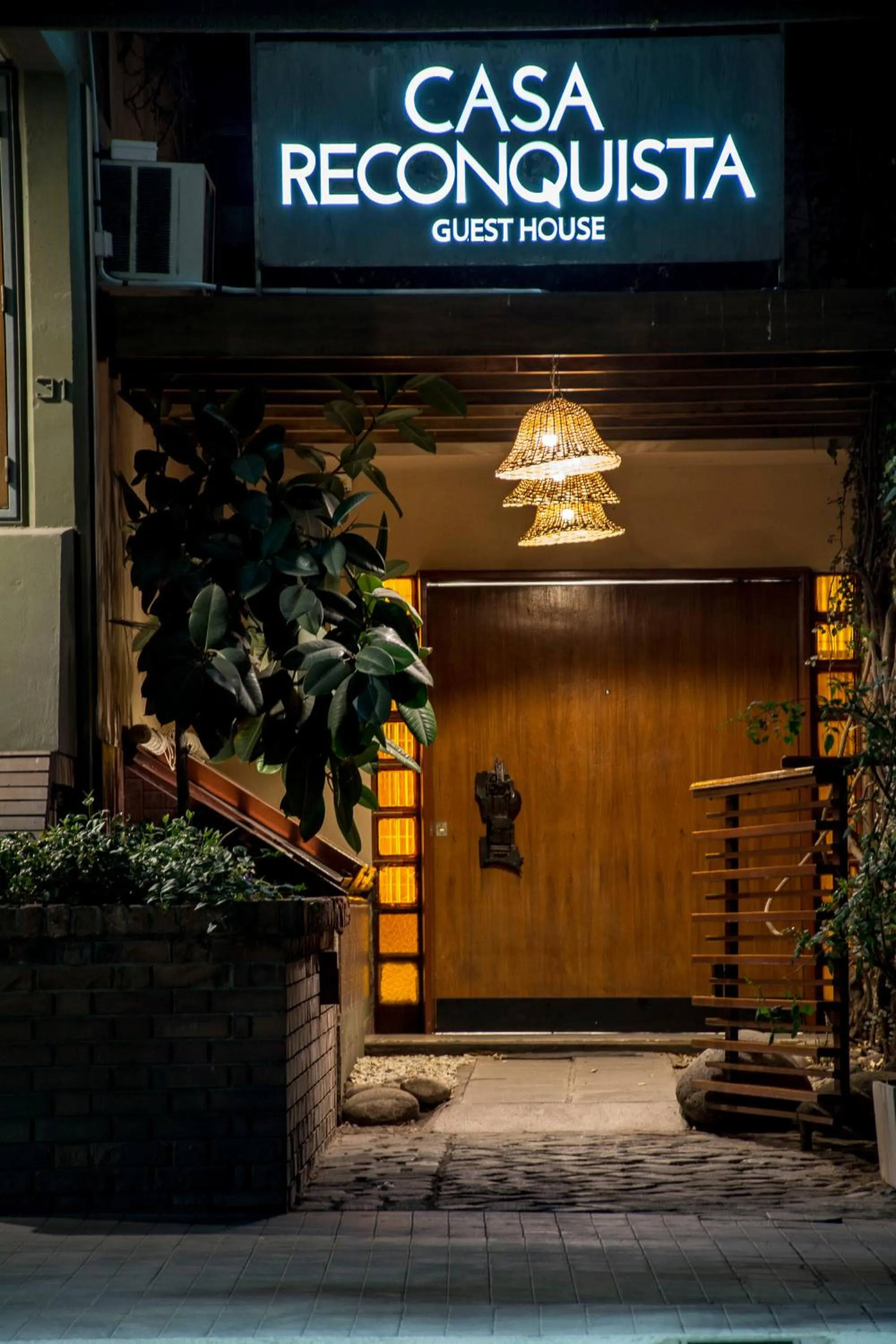 Facade/entrance in Casa Reconquista