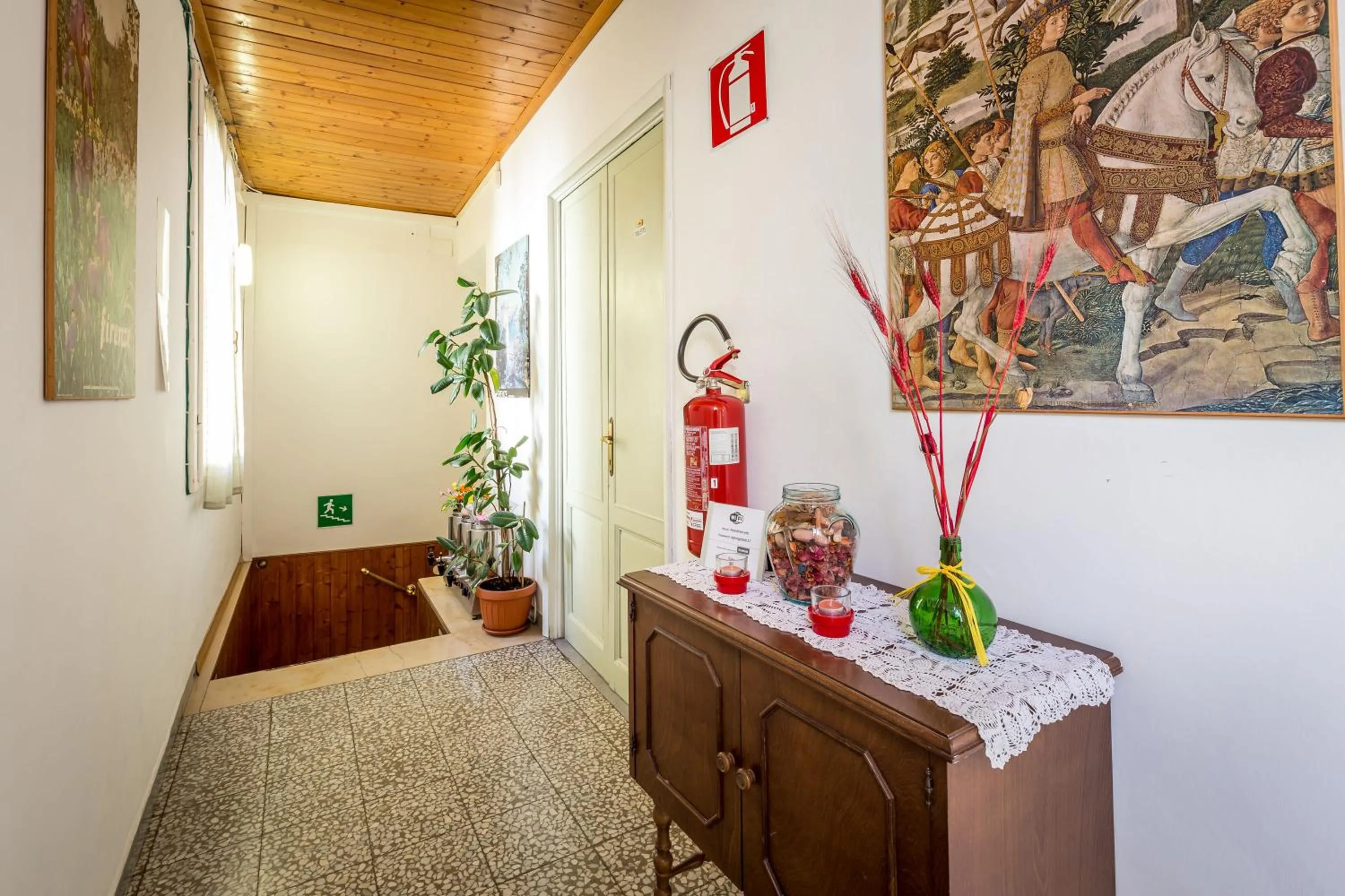 Decorative detail in Hotel Ferretti