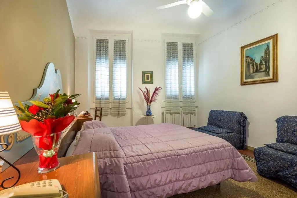 Bed in Hotel Ferretti