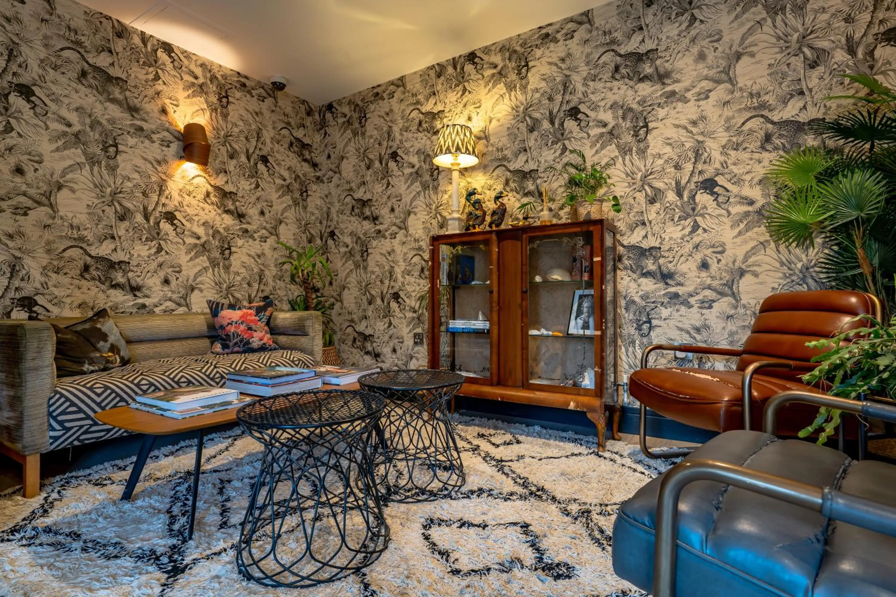 Lobby or reception in The Godolphin Hotel