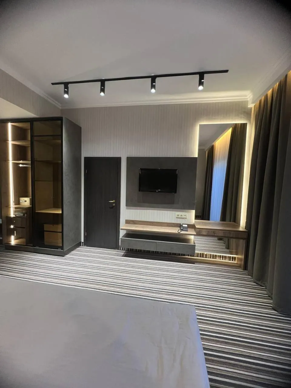 Bed in Sapar Standart Hotel