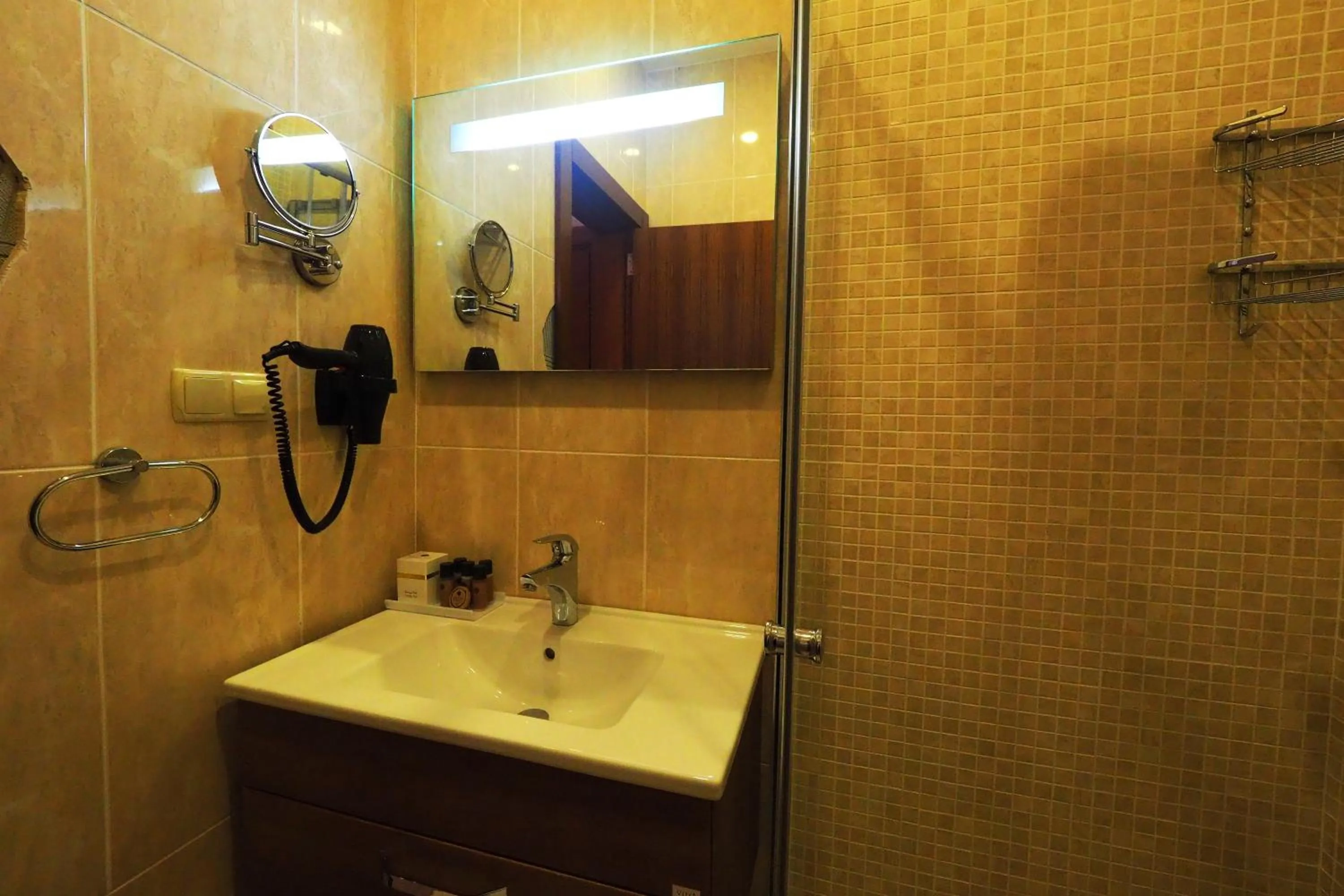Shower in Recital Park Hotel