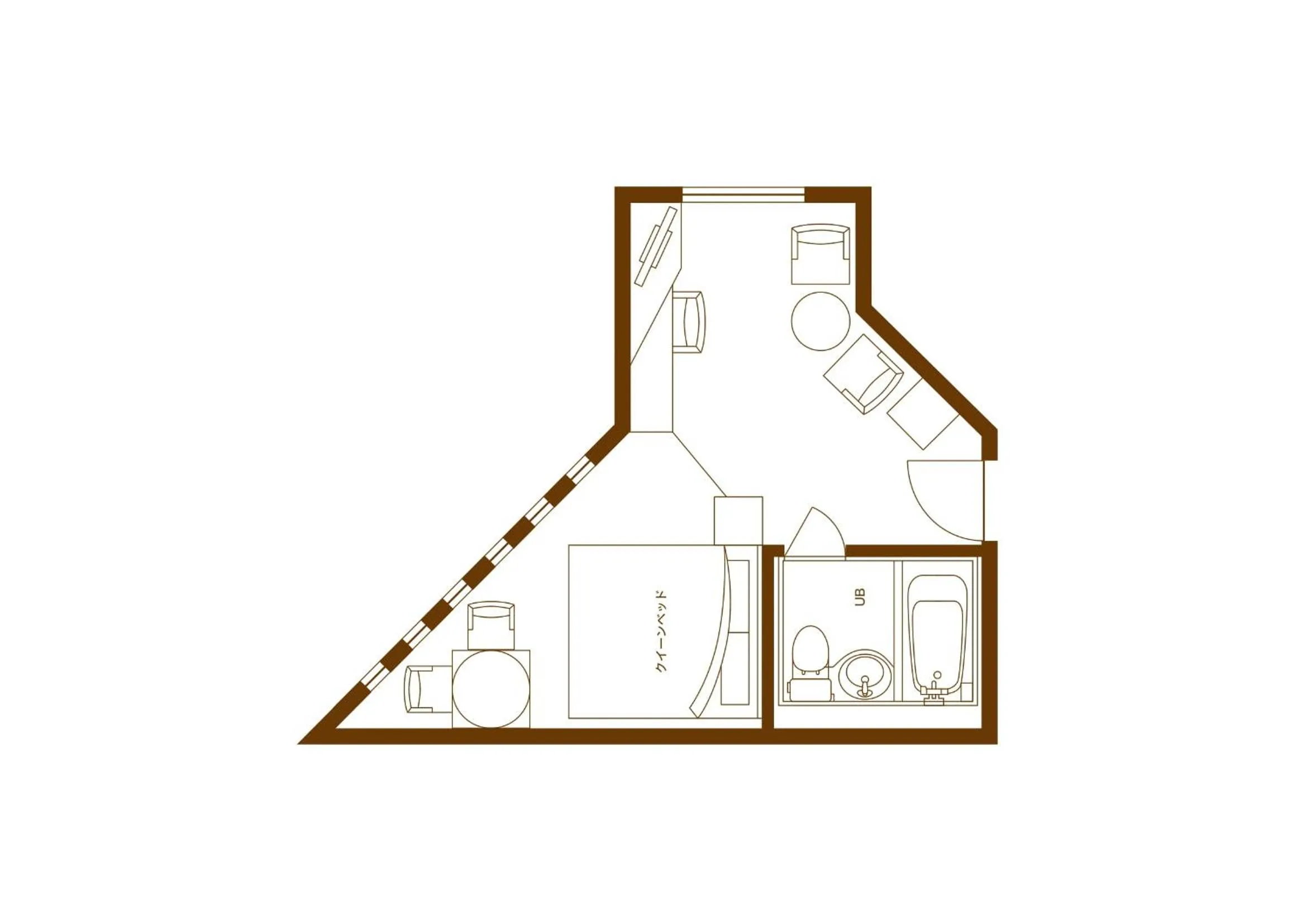 Floor plan in La Jolie Motomachi