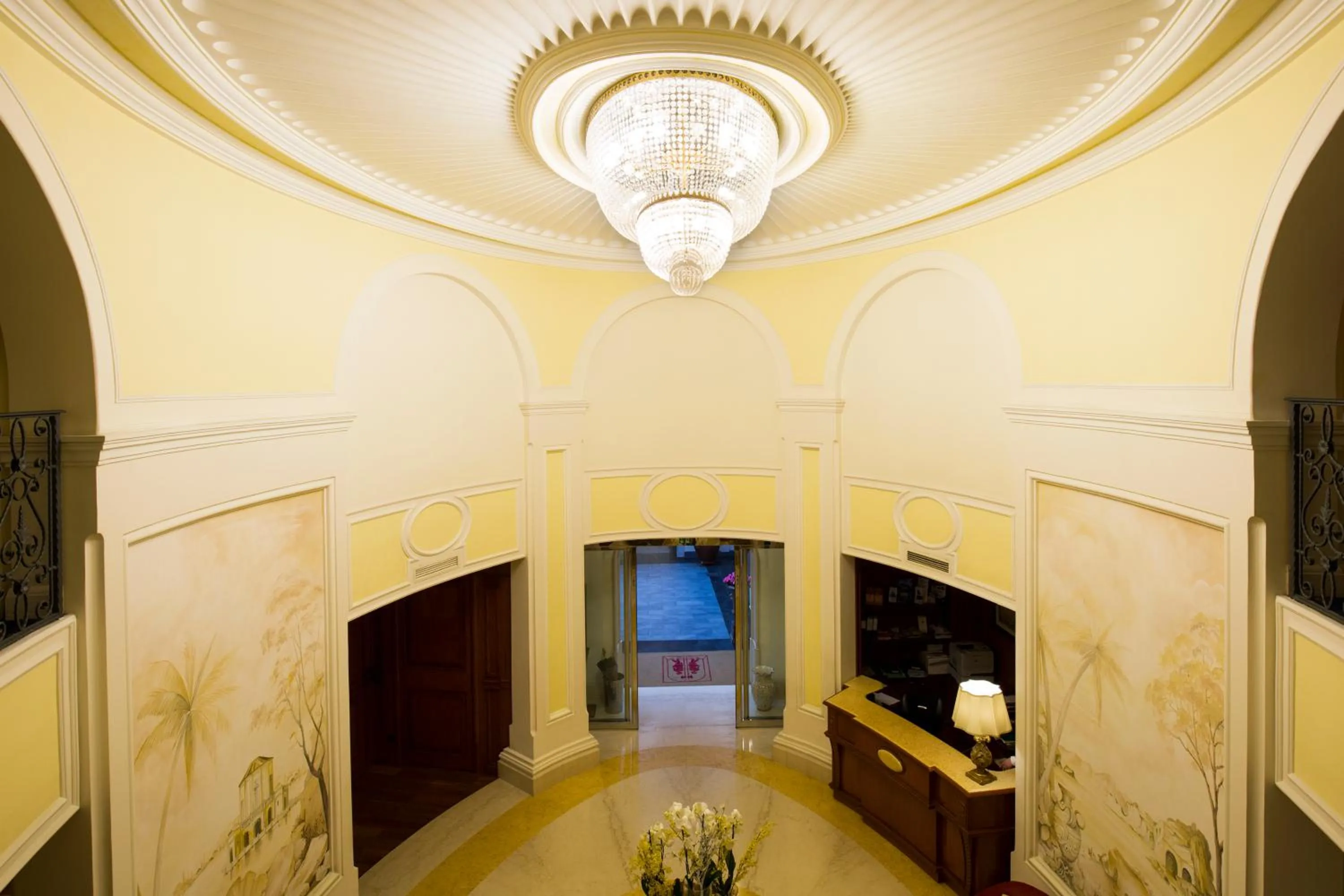 Lobby or reception in Palazzo Alabardieri