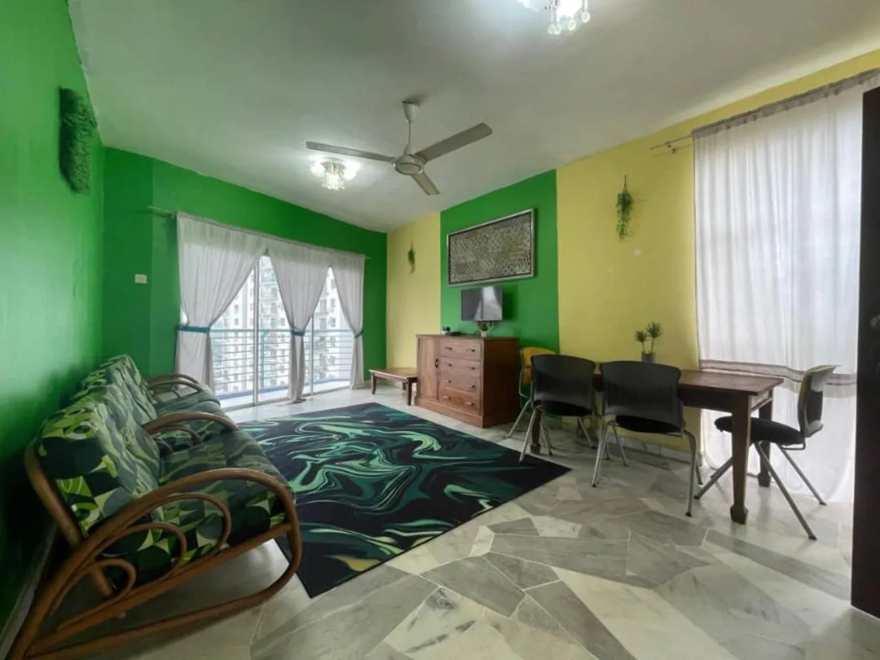 Living room in Apartment santai Marina