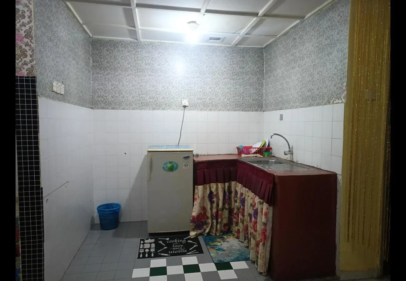 Kitchen or kitchenette in Apartment santai Marina