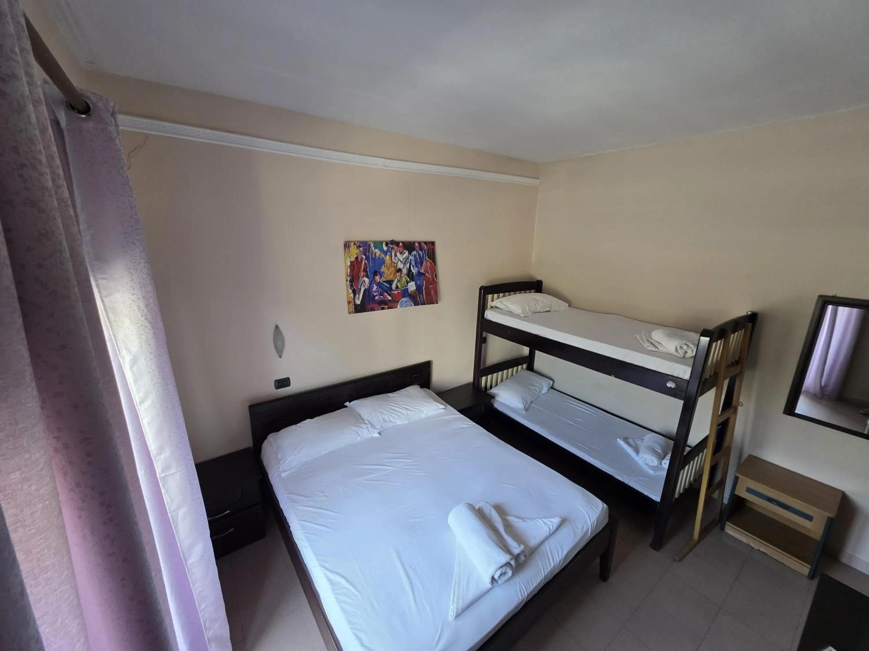 Bed in Seashell Beach Rooms