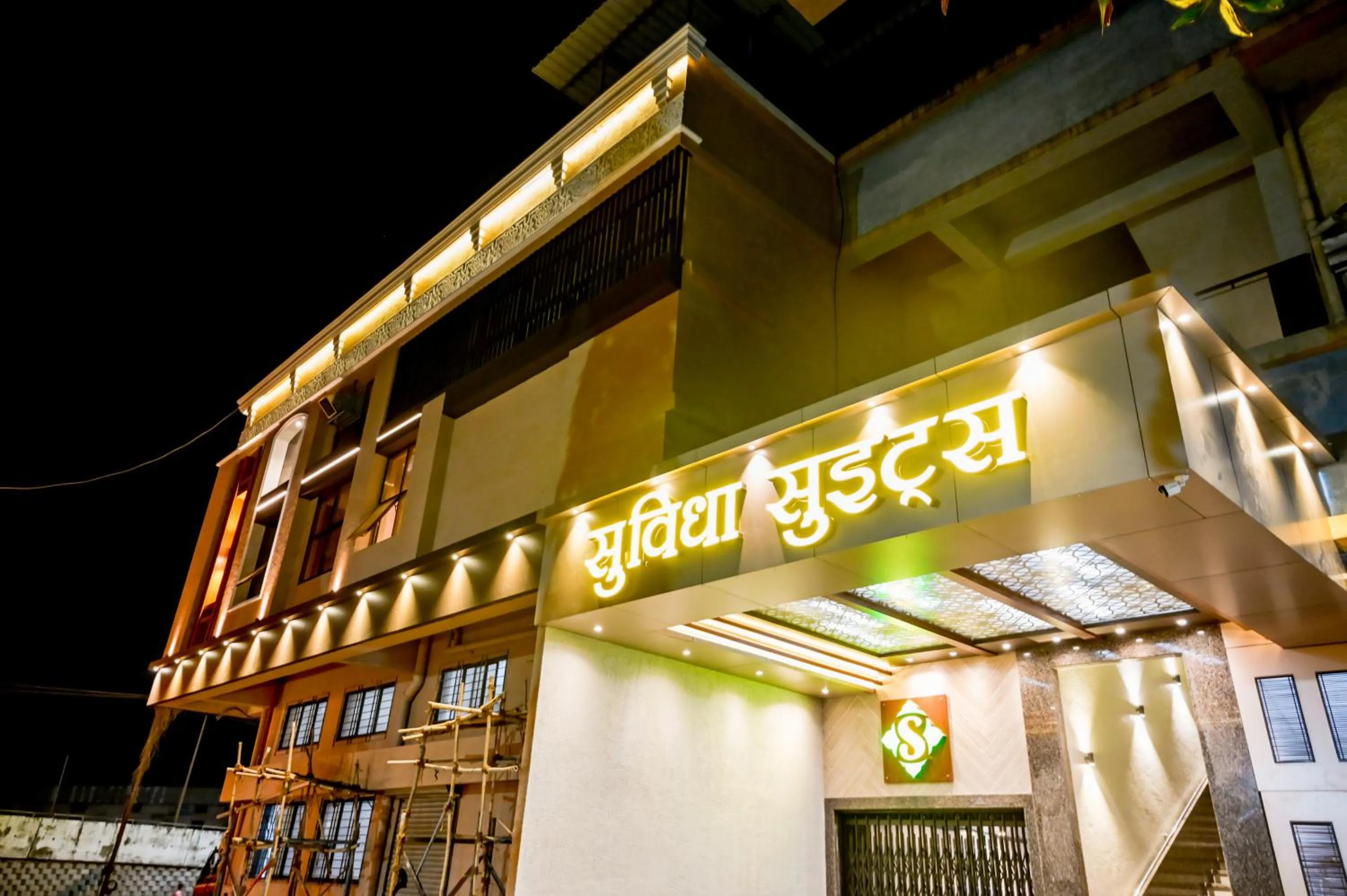 Facade/entrance in Suvidha Suites