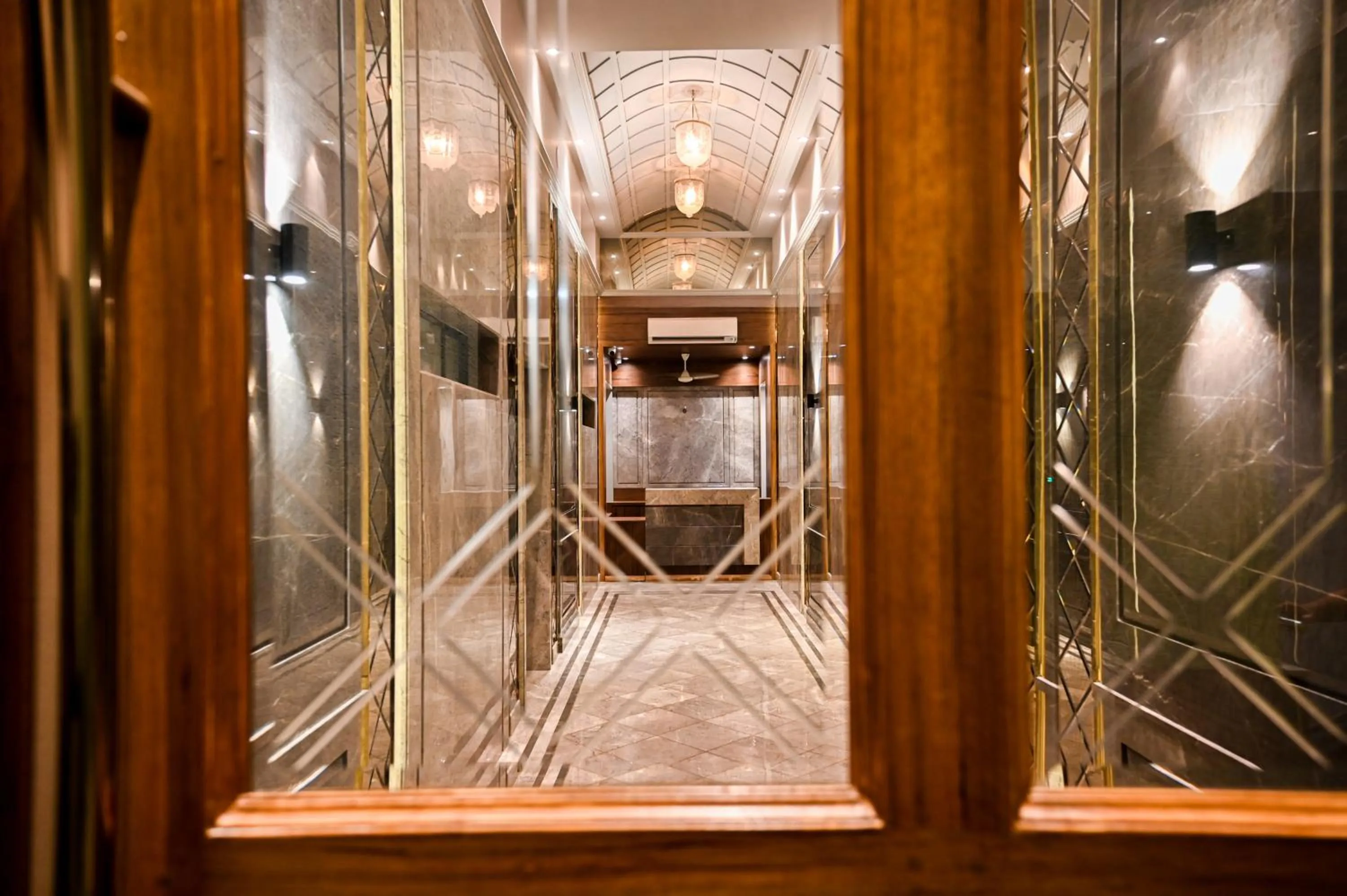 Facade/entrance in Suvidha Suites