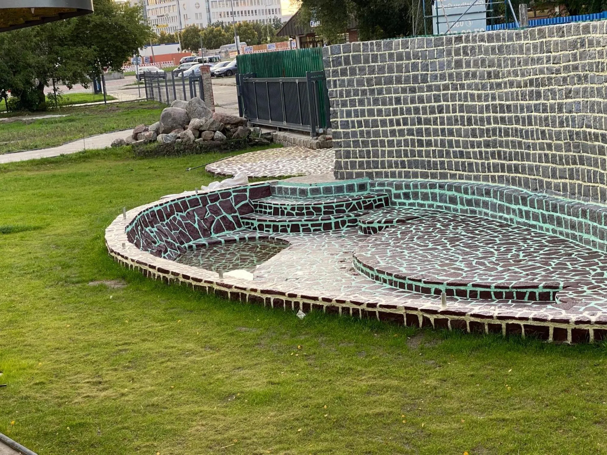 Garden in Hotel Grand Inn
