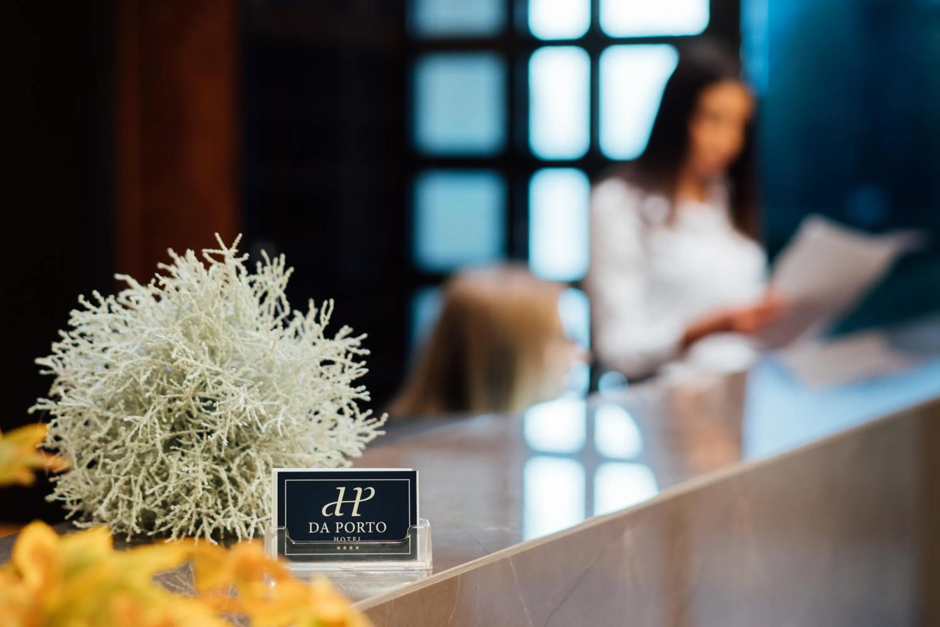 Lobby or reception in Hotel Da Porto