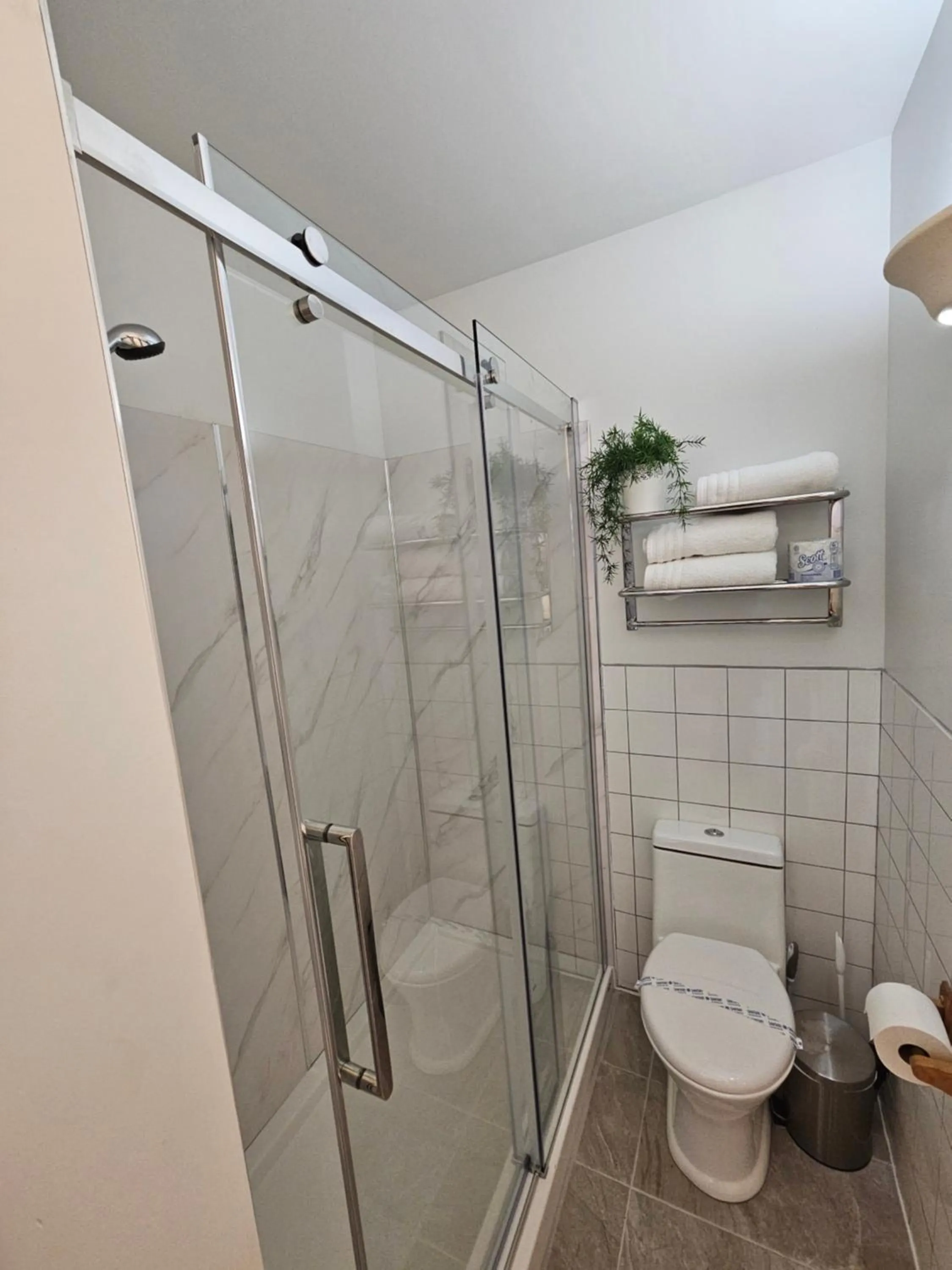 Shower in hôtel Fleurs Karaïbes