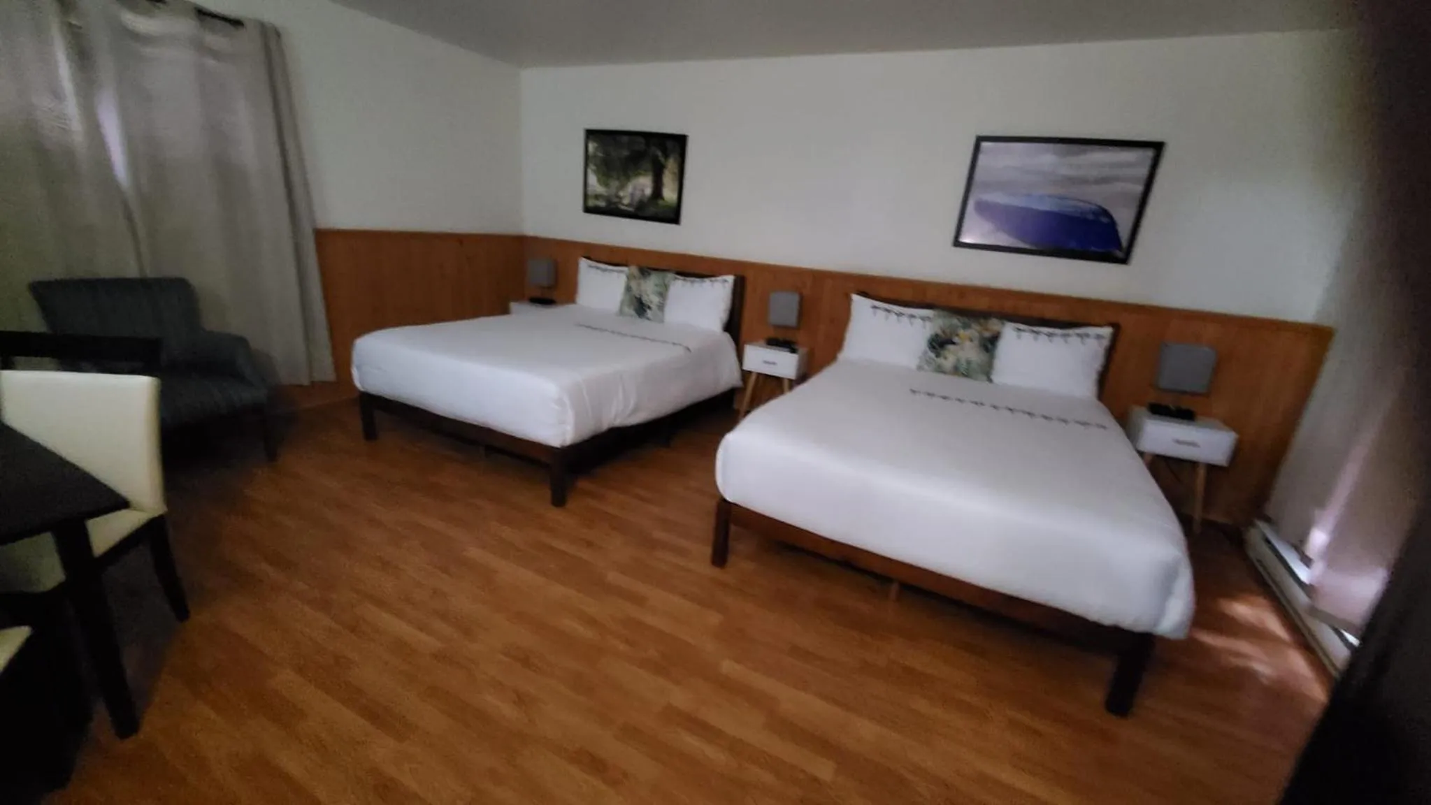 Bedroom, Bed in hôtel Fleurs Karaïbes