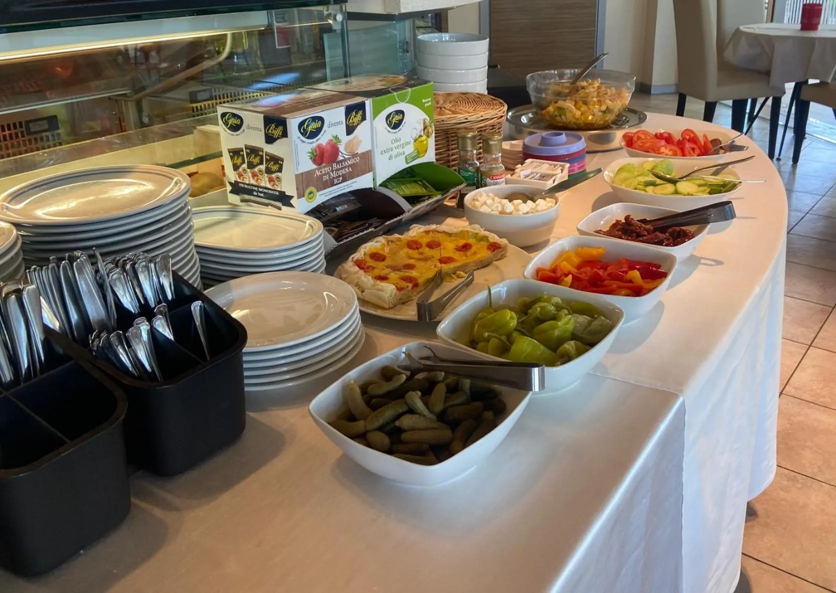 Breakfast in Aparthotel Gioia