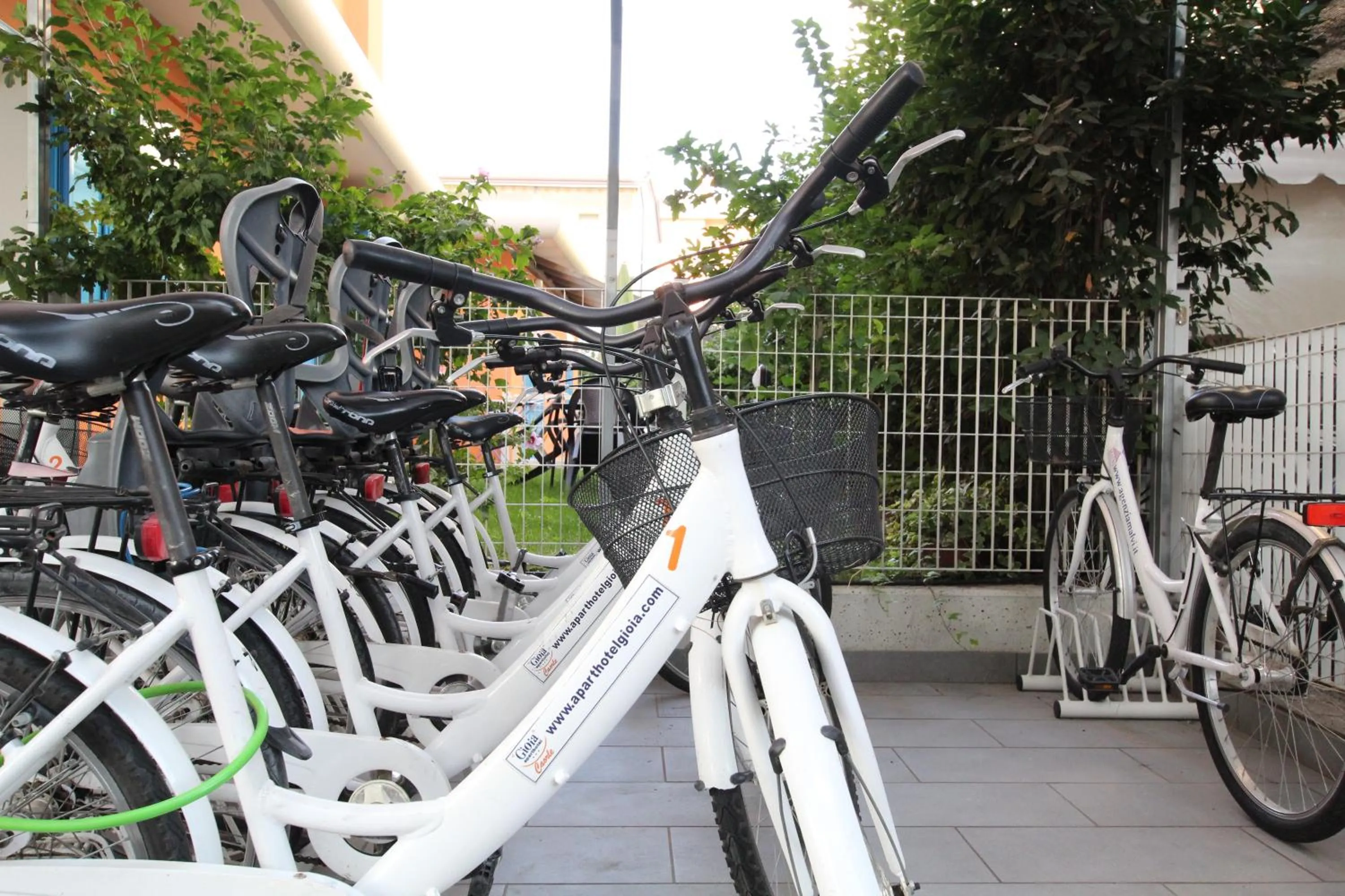 Cycling in Aparthotel Gioia