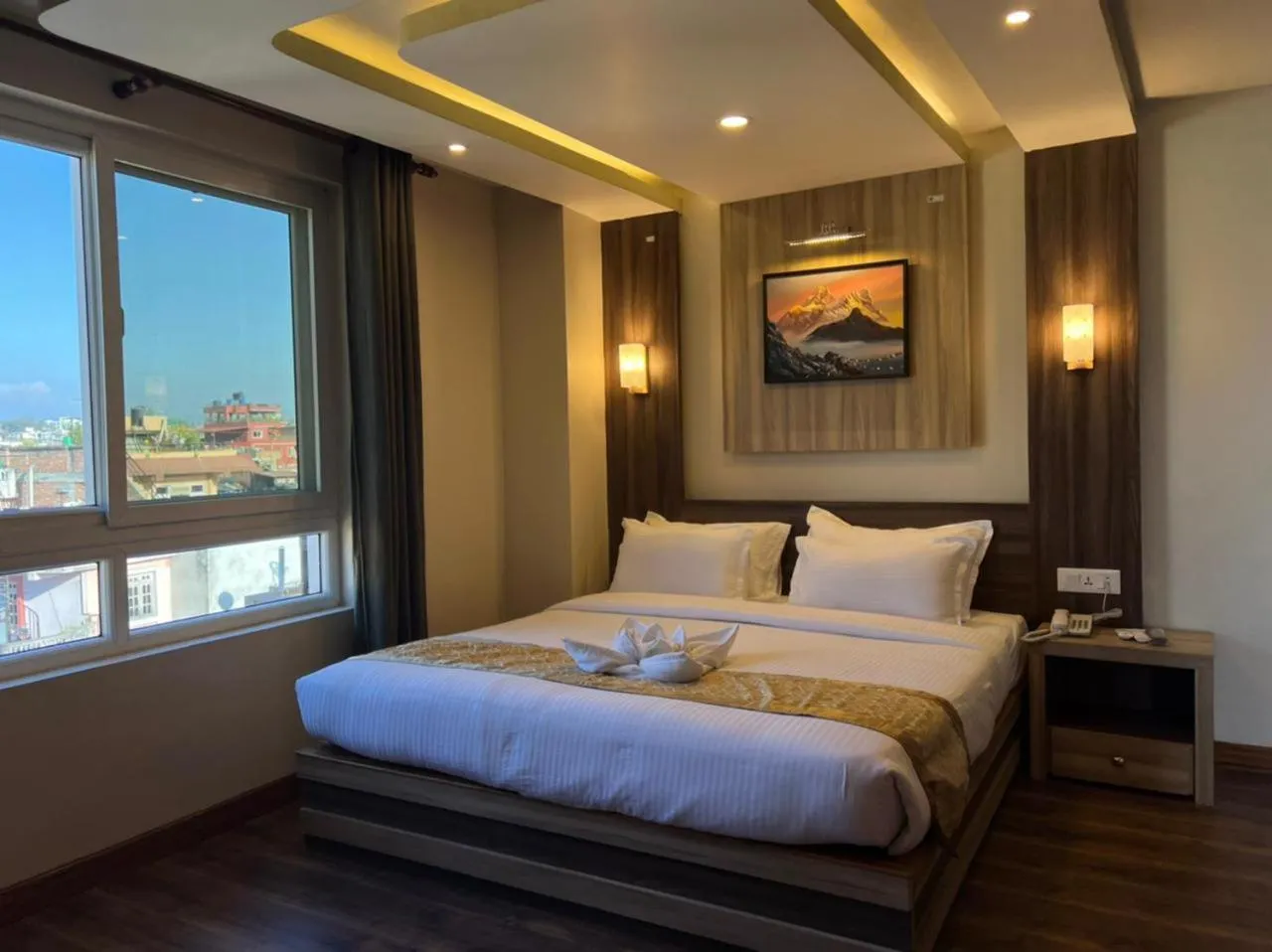 Bed in Hotel Kesu Home