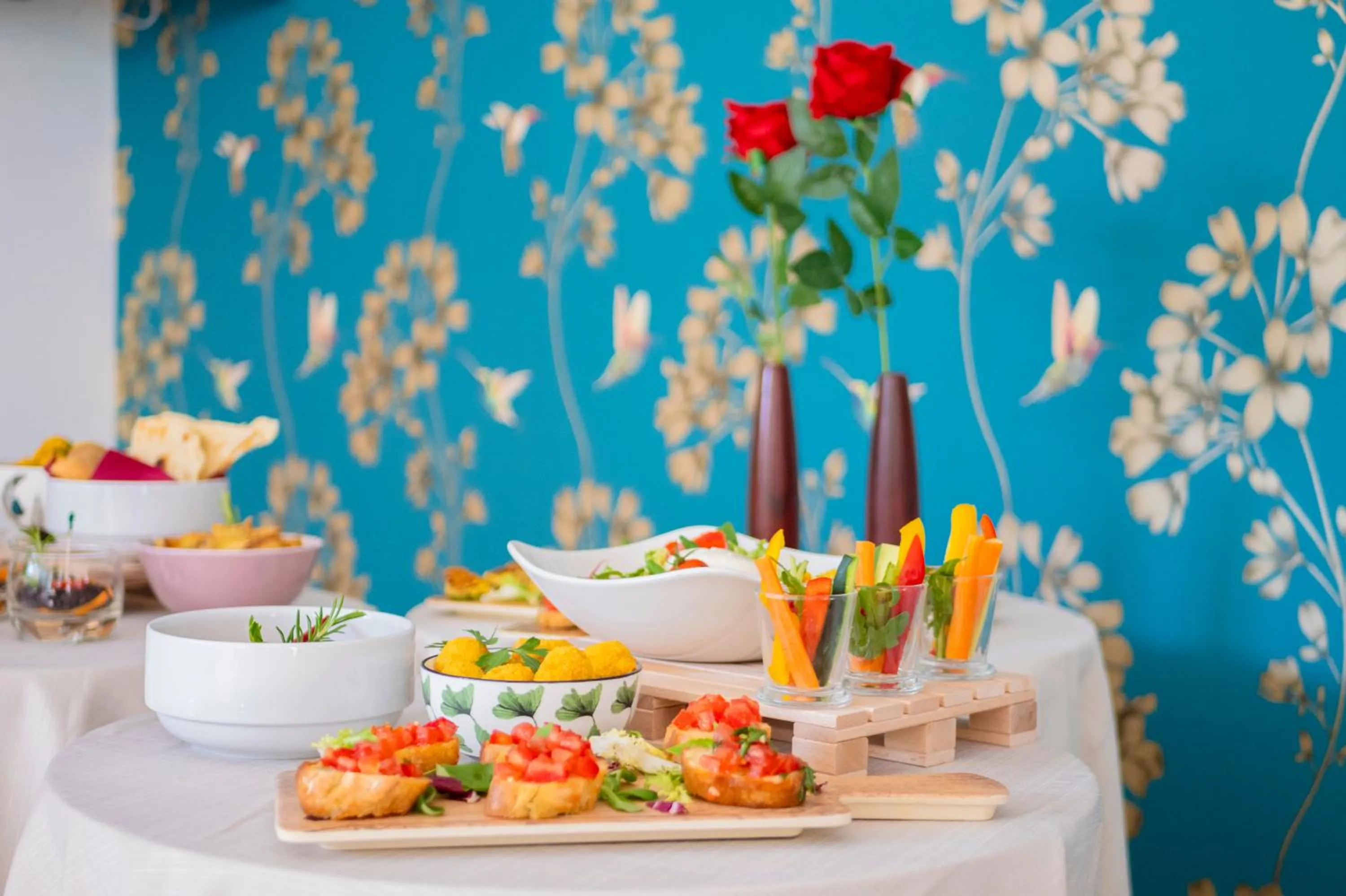 Food in Aura Living Hotel